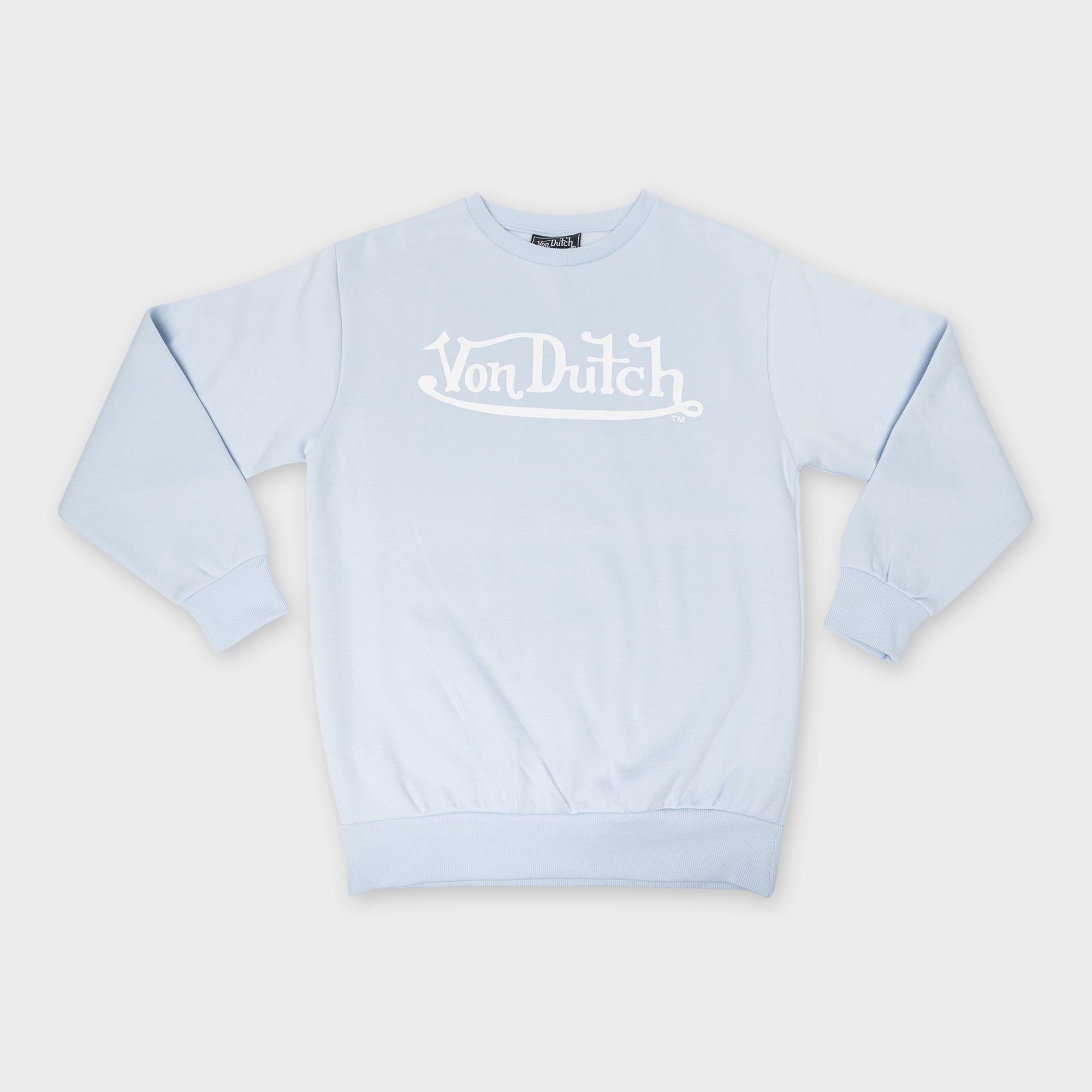 Von Dutch Sweatshirt and jogger in Baby Blue Set