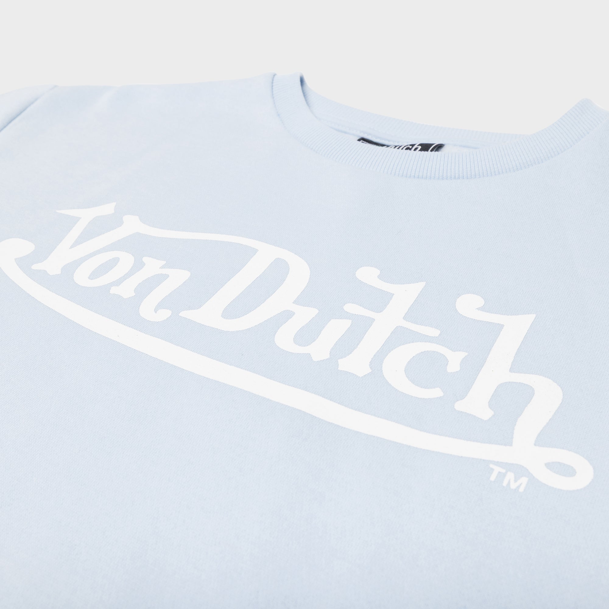 Von Dutch Sweatshirt and jogger in Baby Blue Set