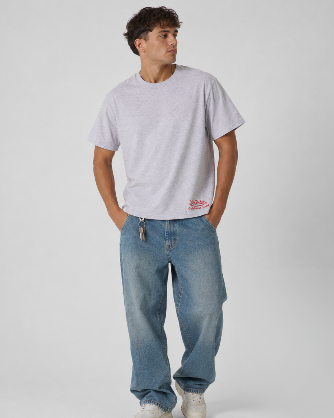 CALABASAS TEE (GREY) MENS/UNISEX