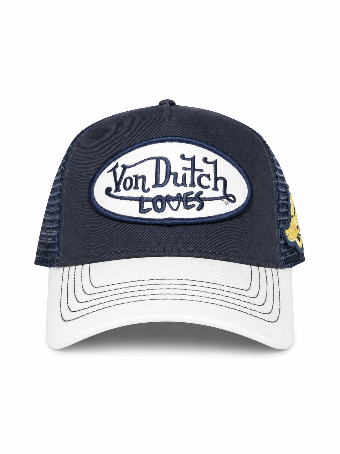 VON DUTCH LOVES NAVY WITH SIDE LOGO