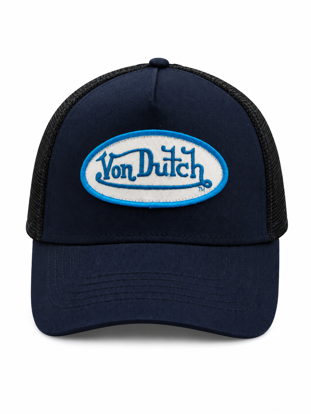 Von Dutch NAVY SNAP BACK TRUCKER HAT