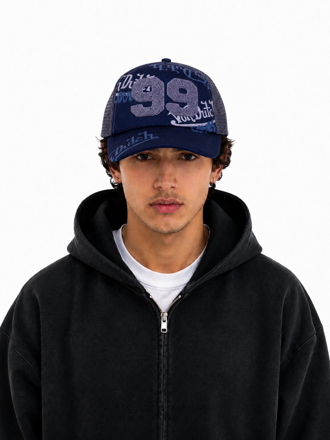 Von Dutch 99 TRUCKER HAT in NAVY