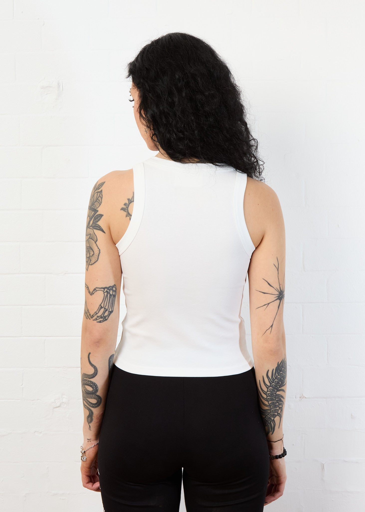 CLASSIC LOGO TANK (WHITE)