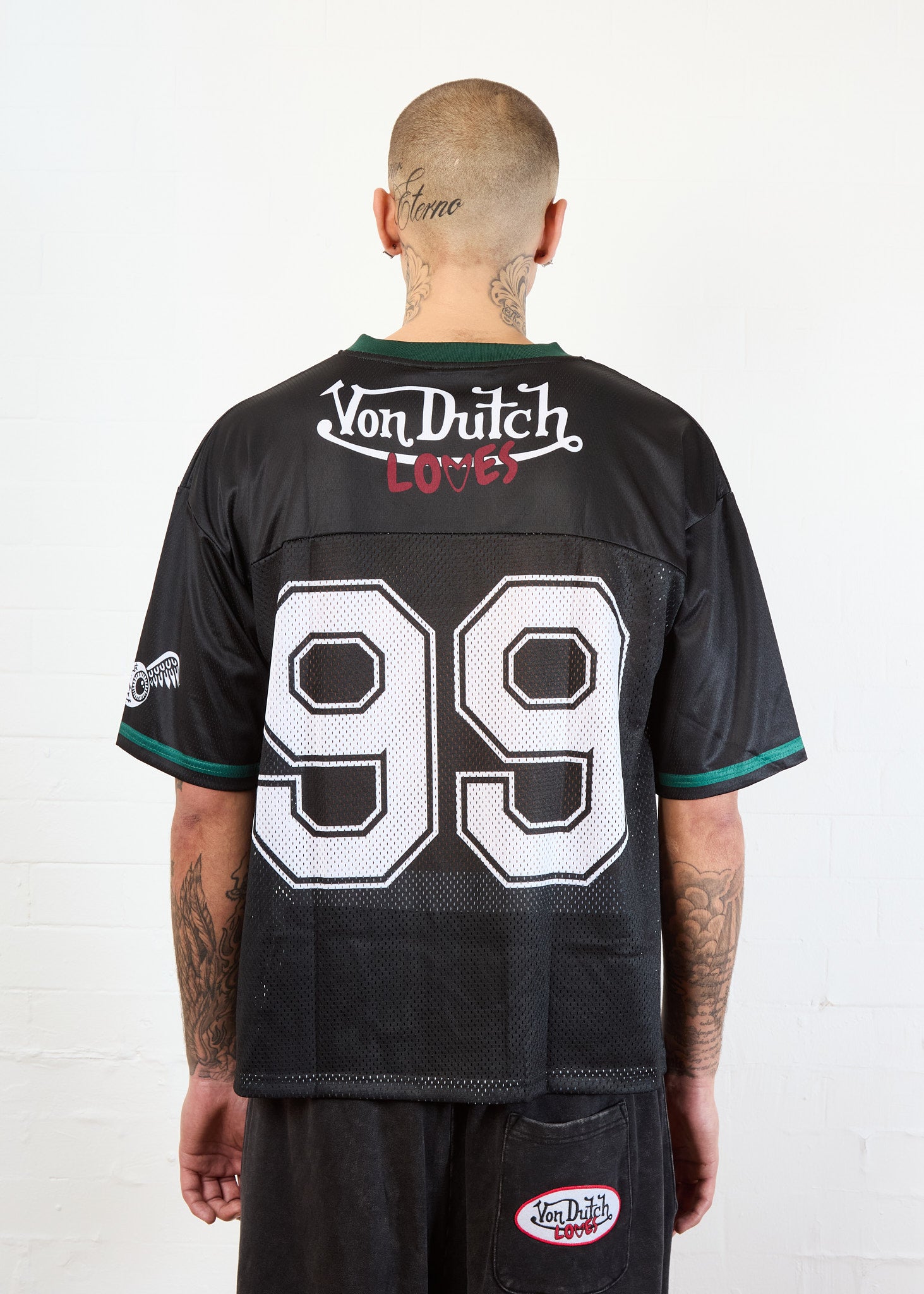 99 LOVES AMERICAN FOOTBALL JERSEY (NAVY)