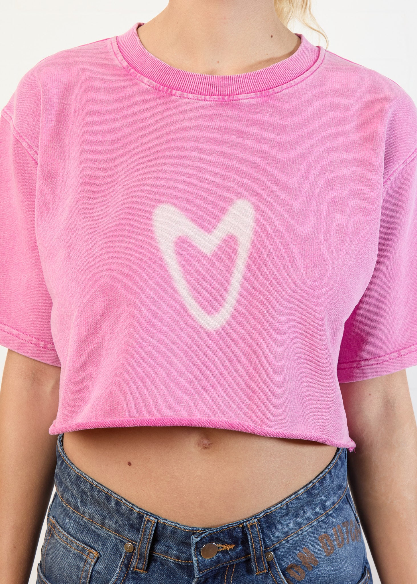 CROPPED "BABY" T (PINK)