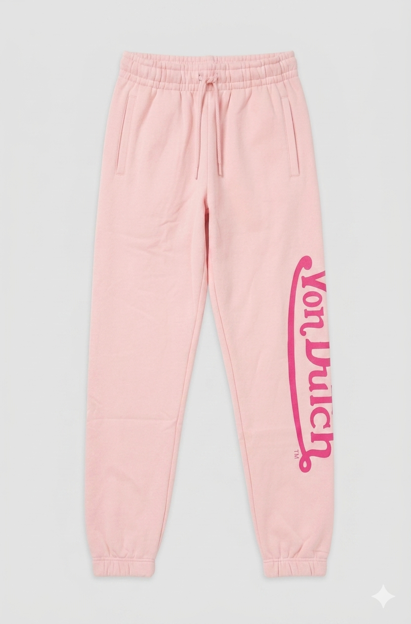 CUFFED JOGGER BABY PINK