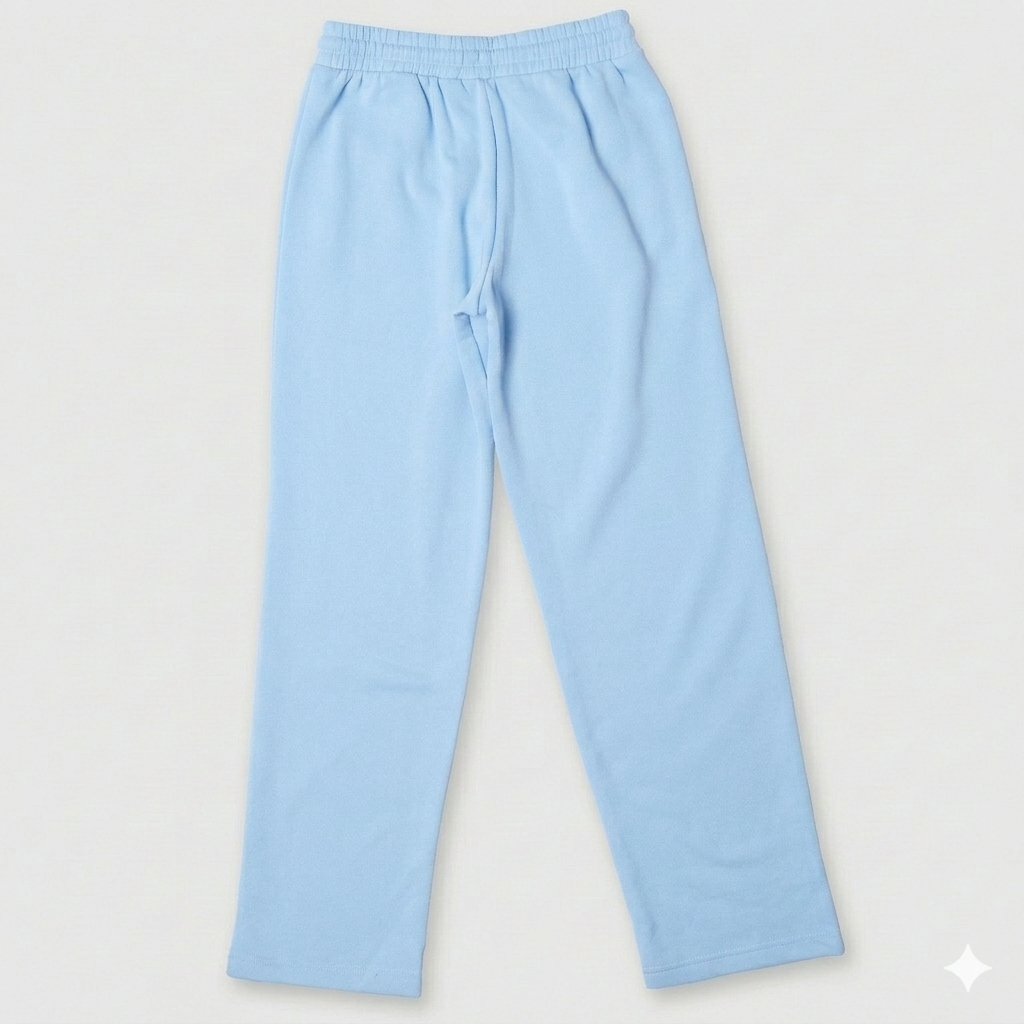 STRAIGHT LEG JOGGER (BABY BLUE)