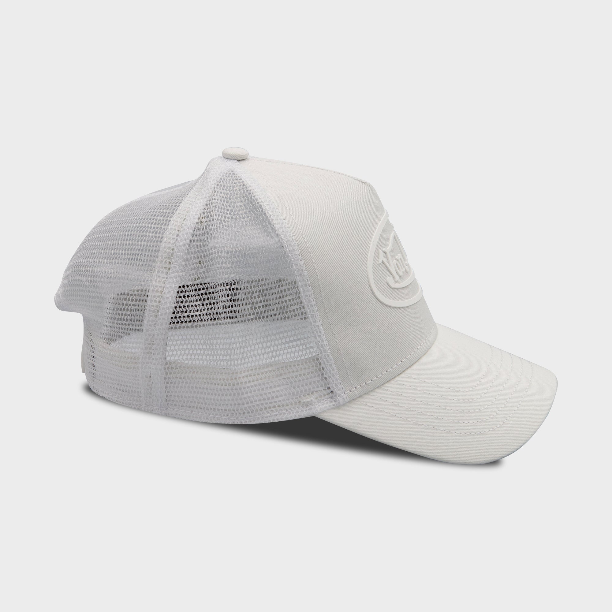 CLEAN CUT TRUCKER (WHITE)