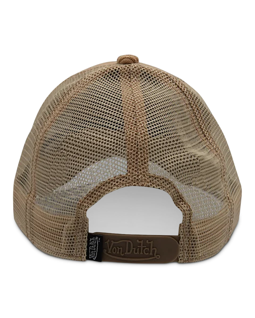 Von Dutch American CORDUTCH Light Brown Trucker Hat