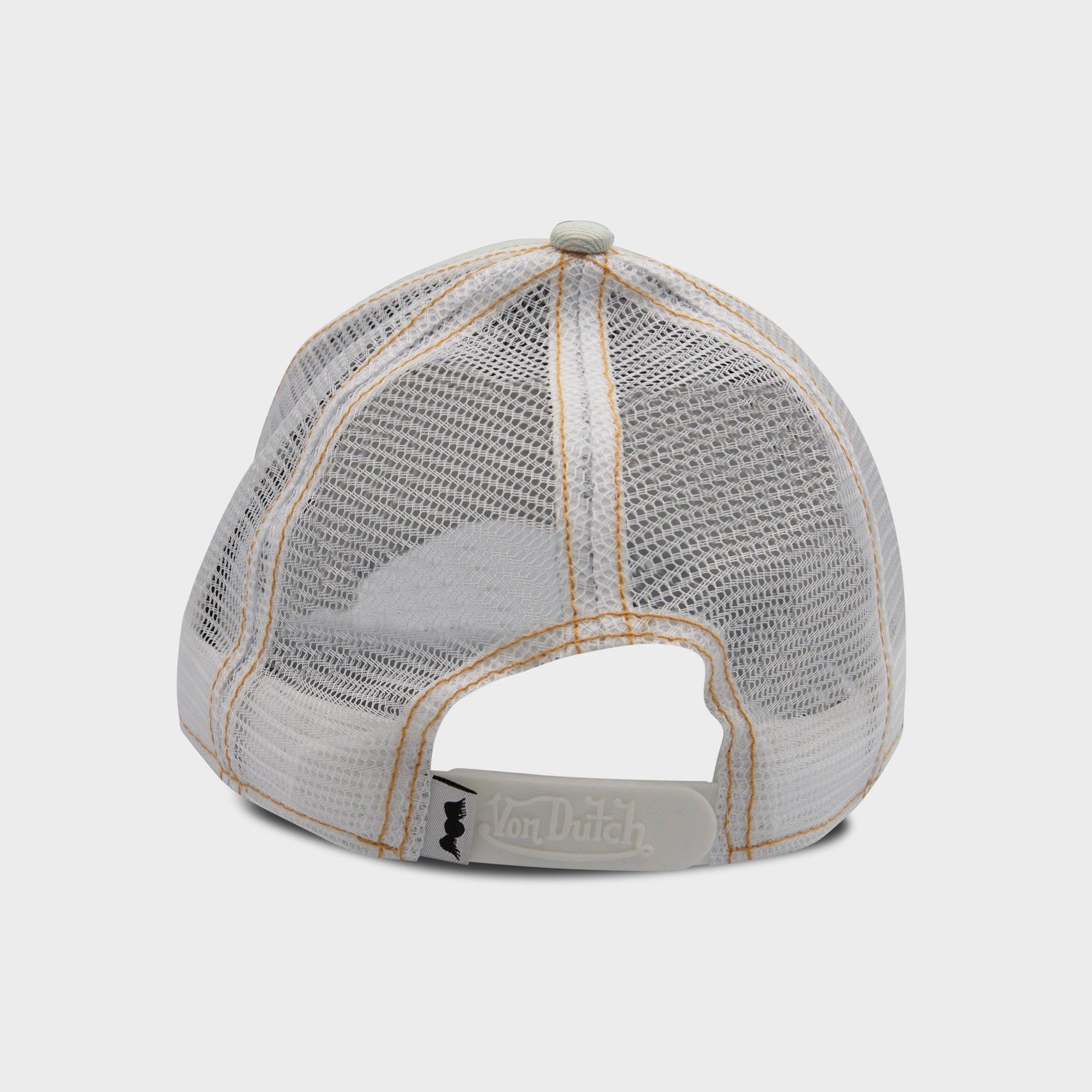 HALF-BLUE BLING TRUCKER