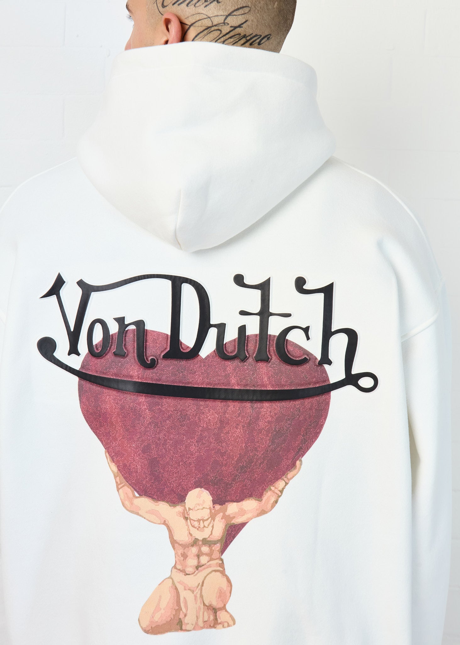 OVERSIZE ATLAS HOODIE (WHITE)