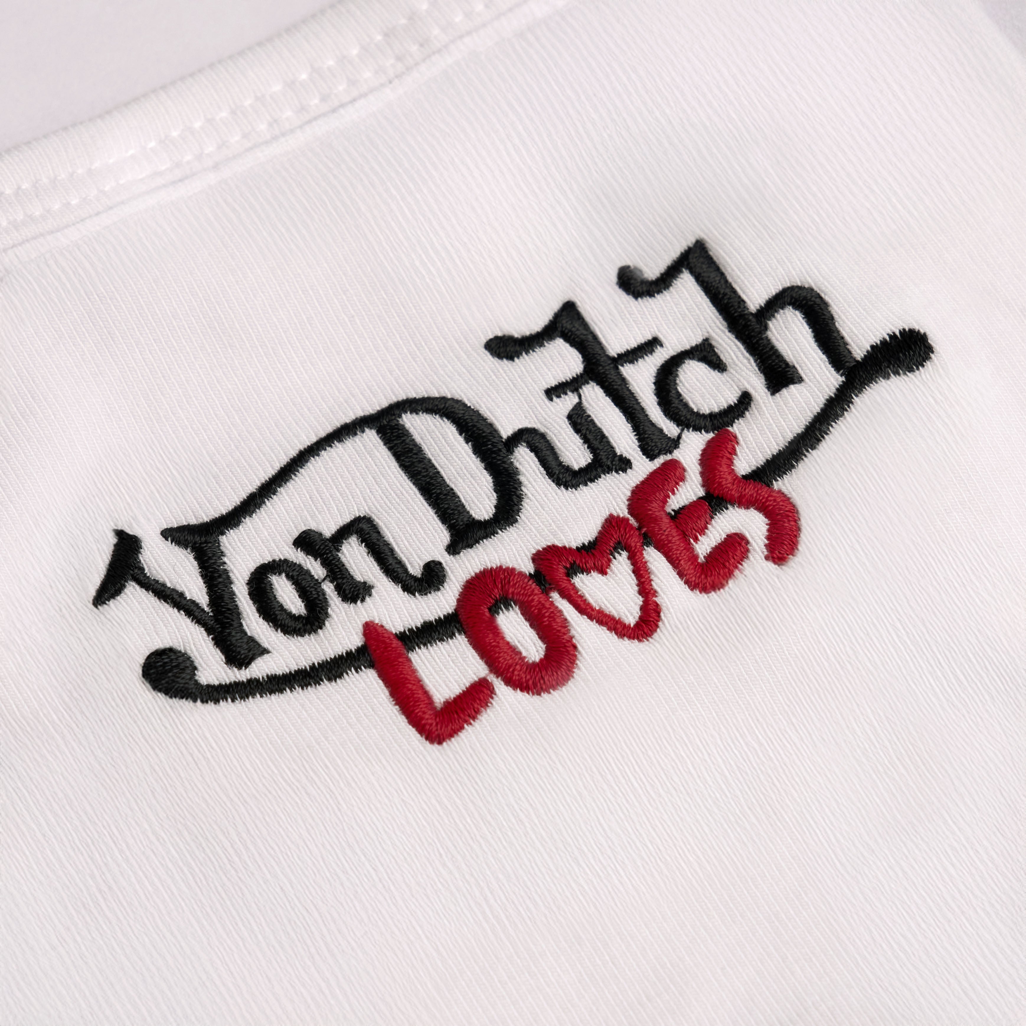 TWO HEARTS "BABY" T (WHITE)