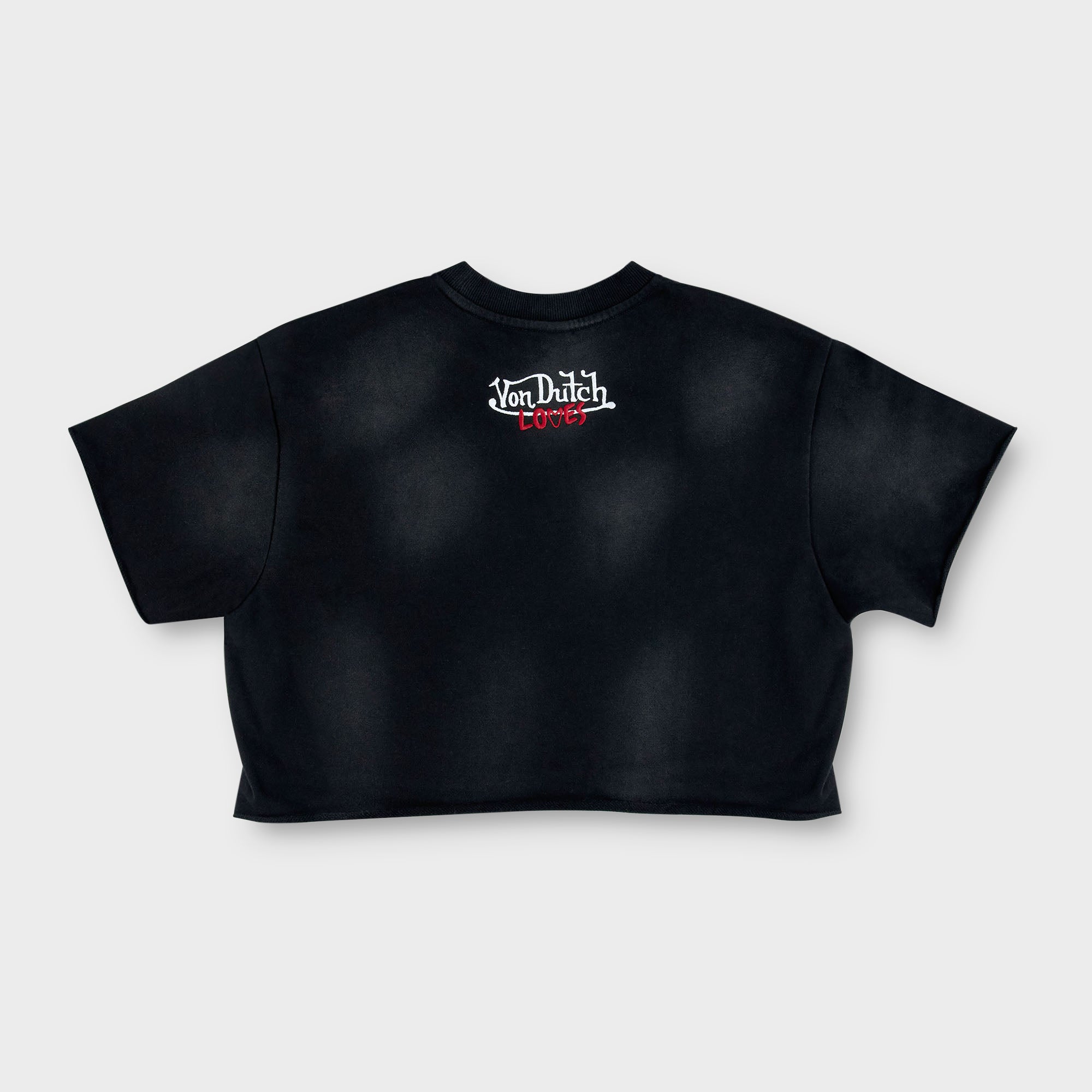 CROPPED "BABY" T (BLACK)