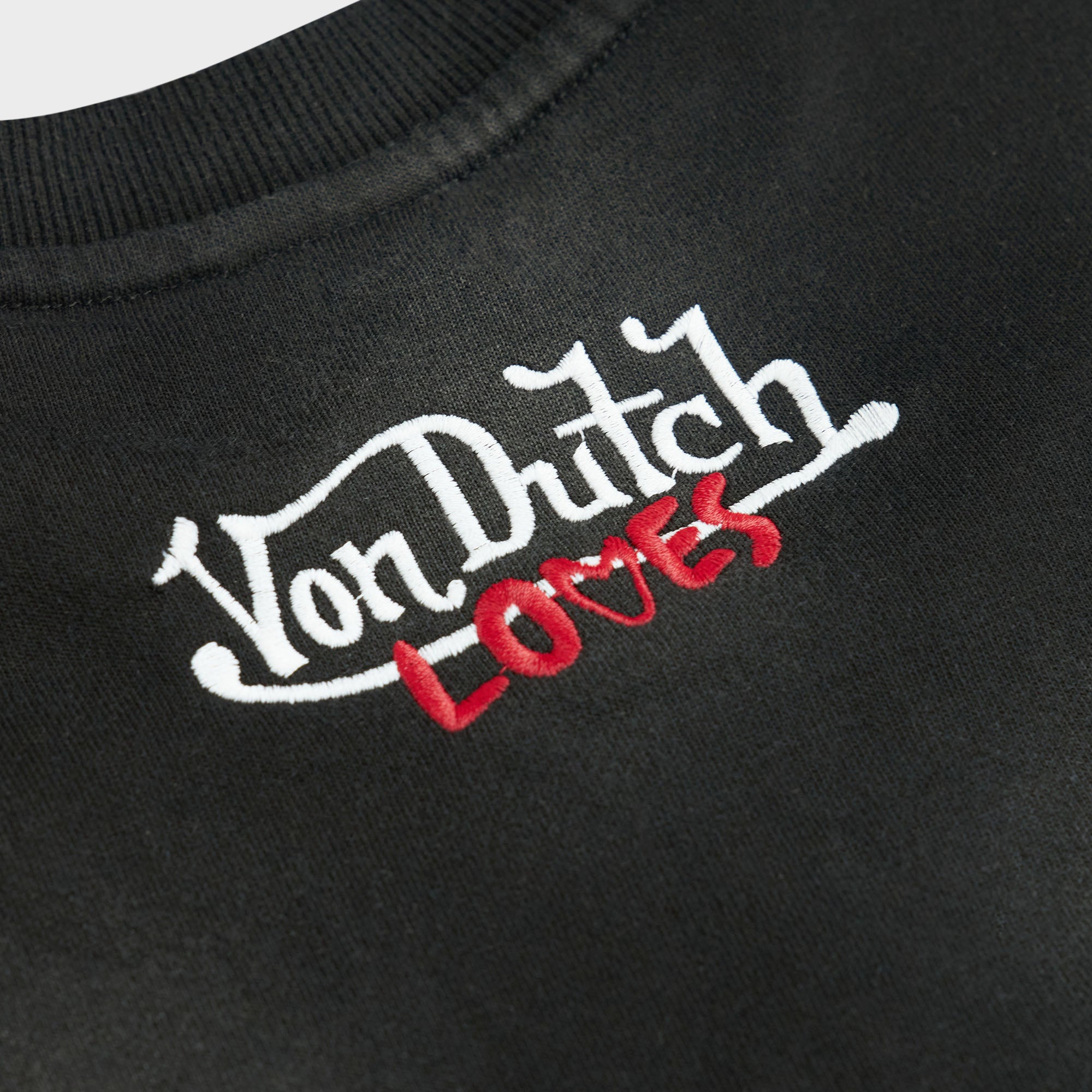 CROPPED "BABY" T (BLACK)