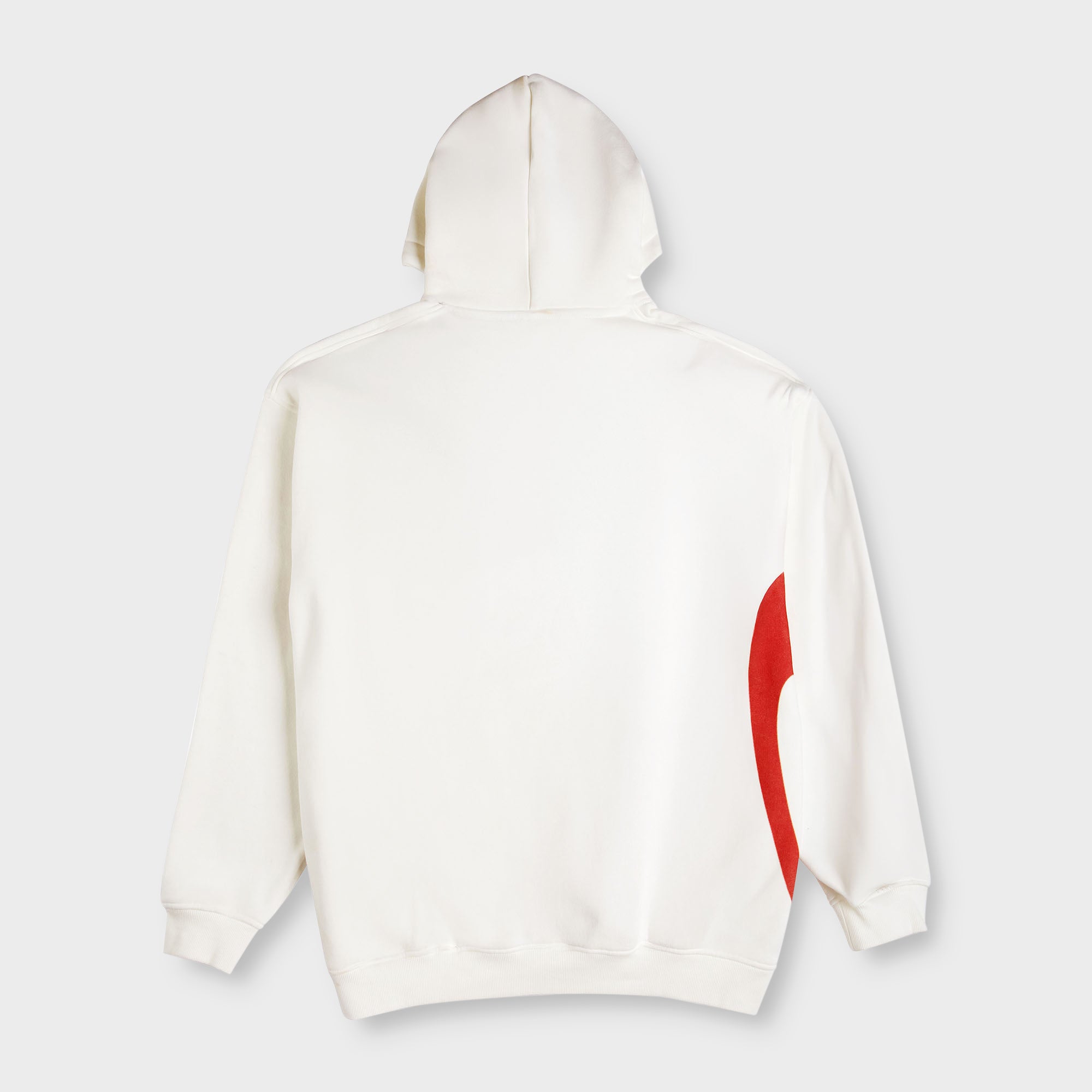 BROKEN HEART HOODIE (OVERSIZE WHITE)