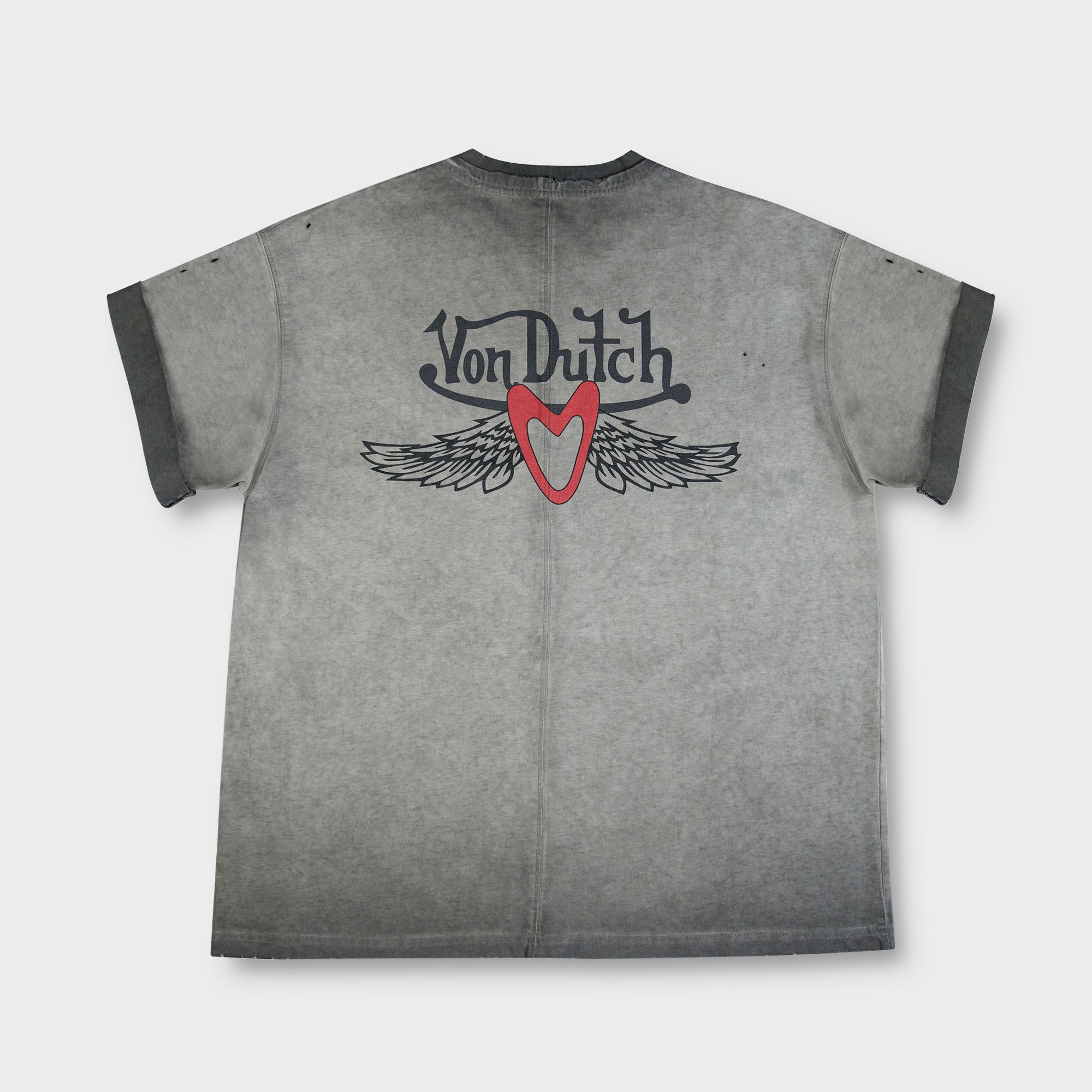 WINGS T (GREY STONE- OVERSIZE)