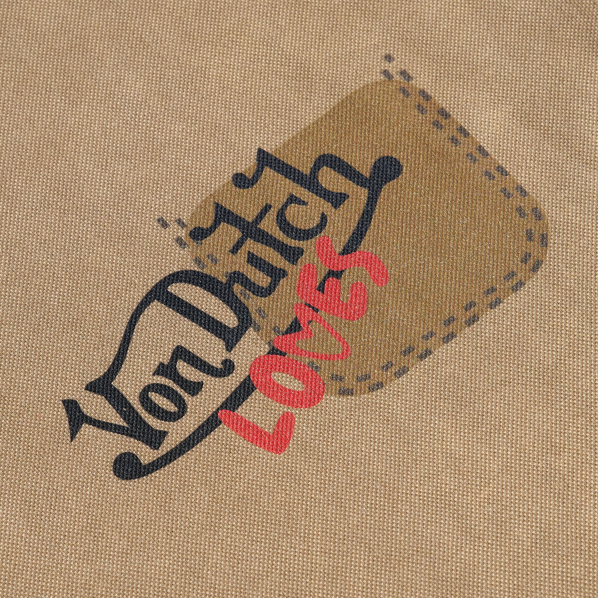 FAUX POCKET TEE (CAMEL)