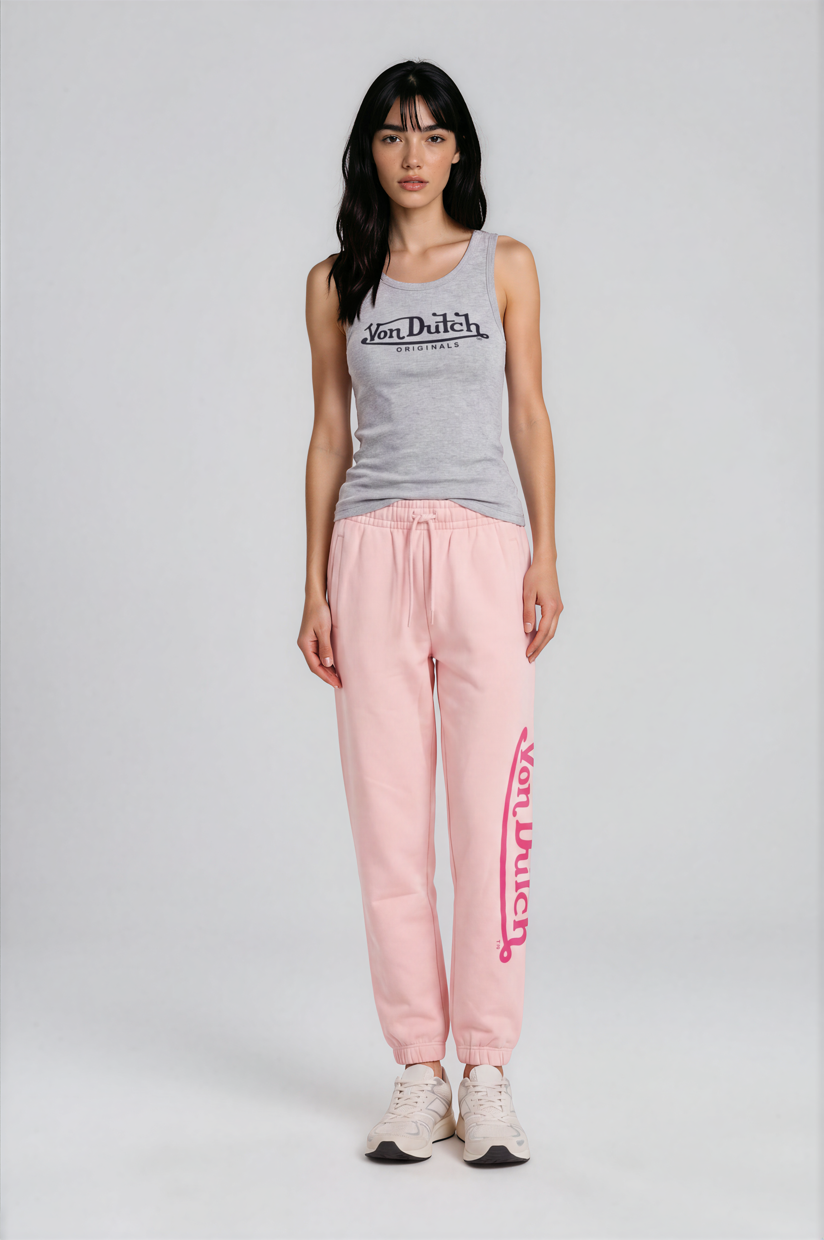 CUFFED JOGGER BABY PINK