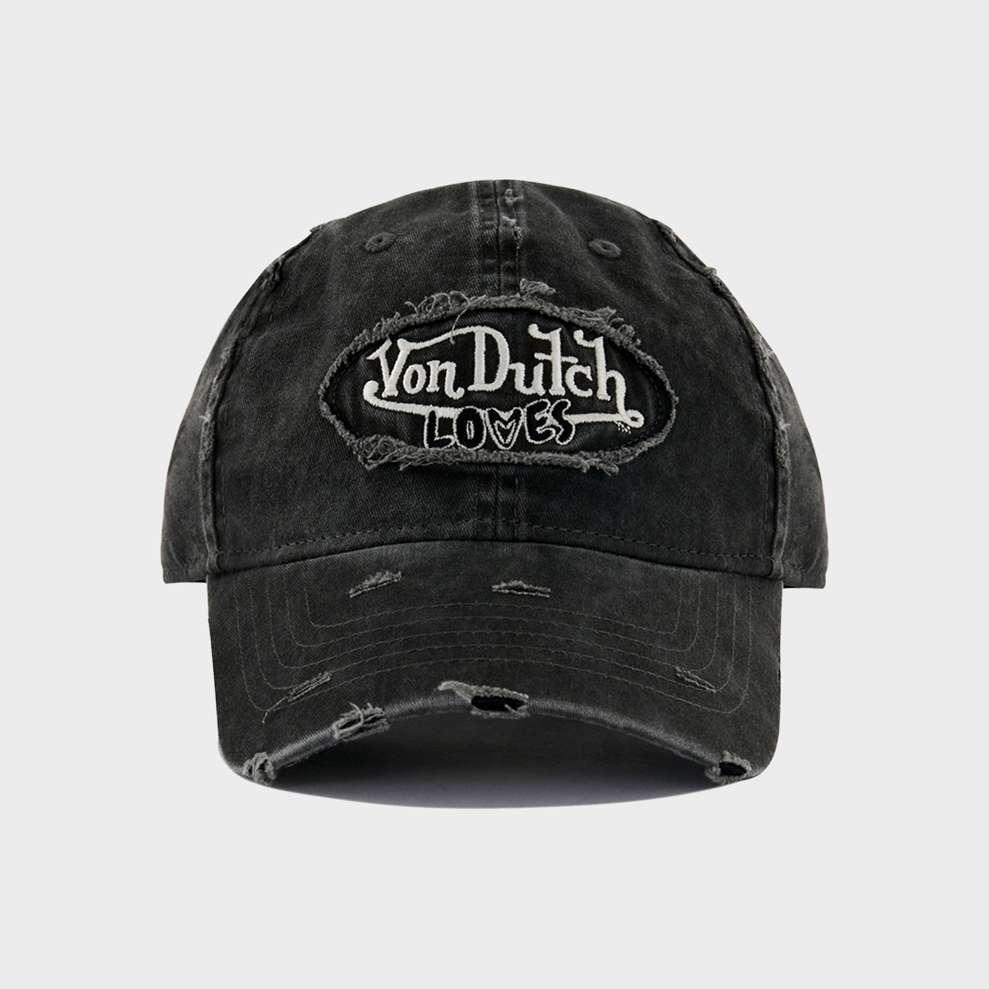 BLACK DISTRESSED LOVES