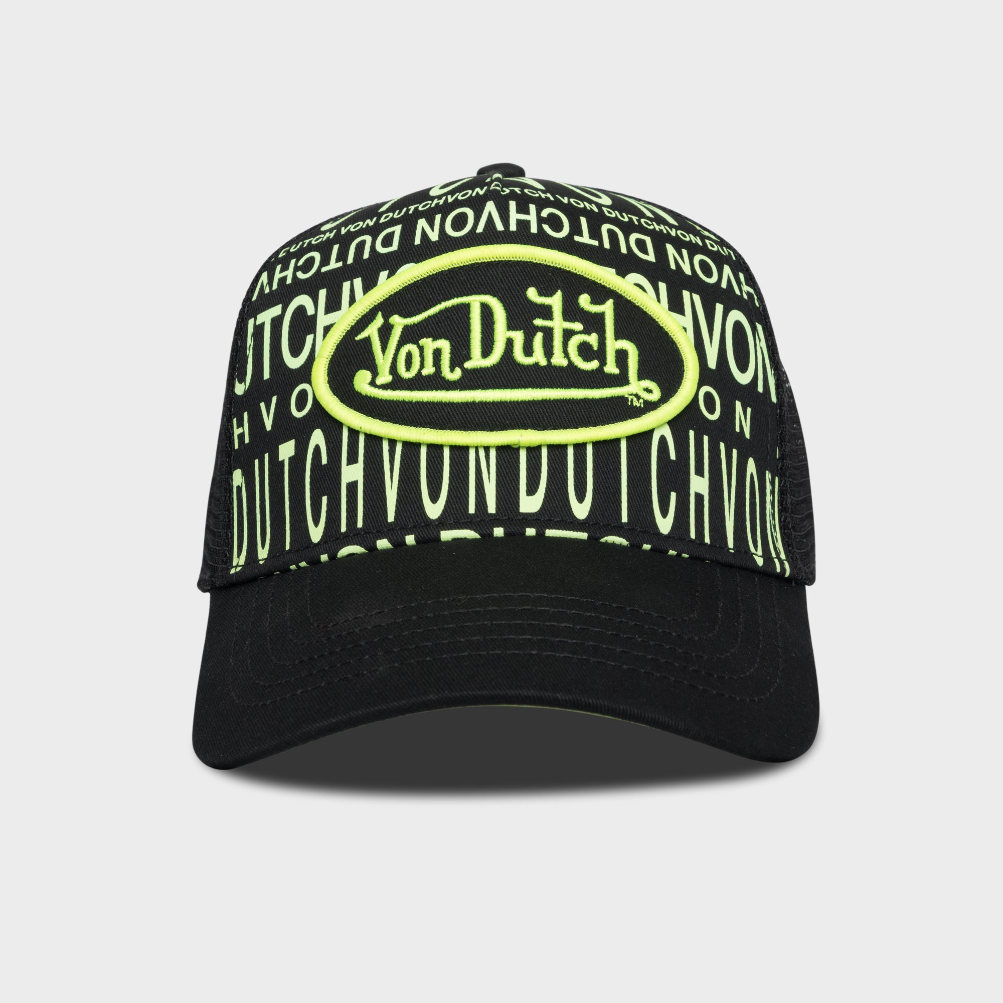 CLASSIC TRUCKER IN BLACK & NEPTUNE GREEN