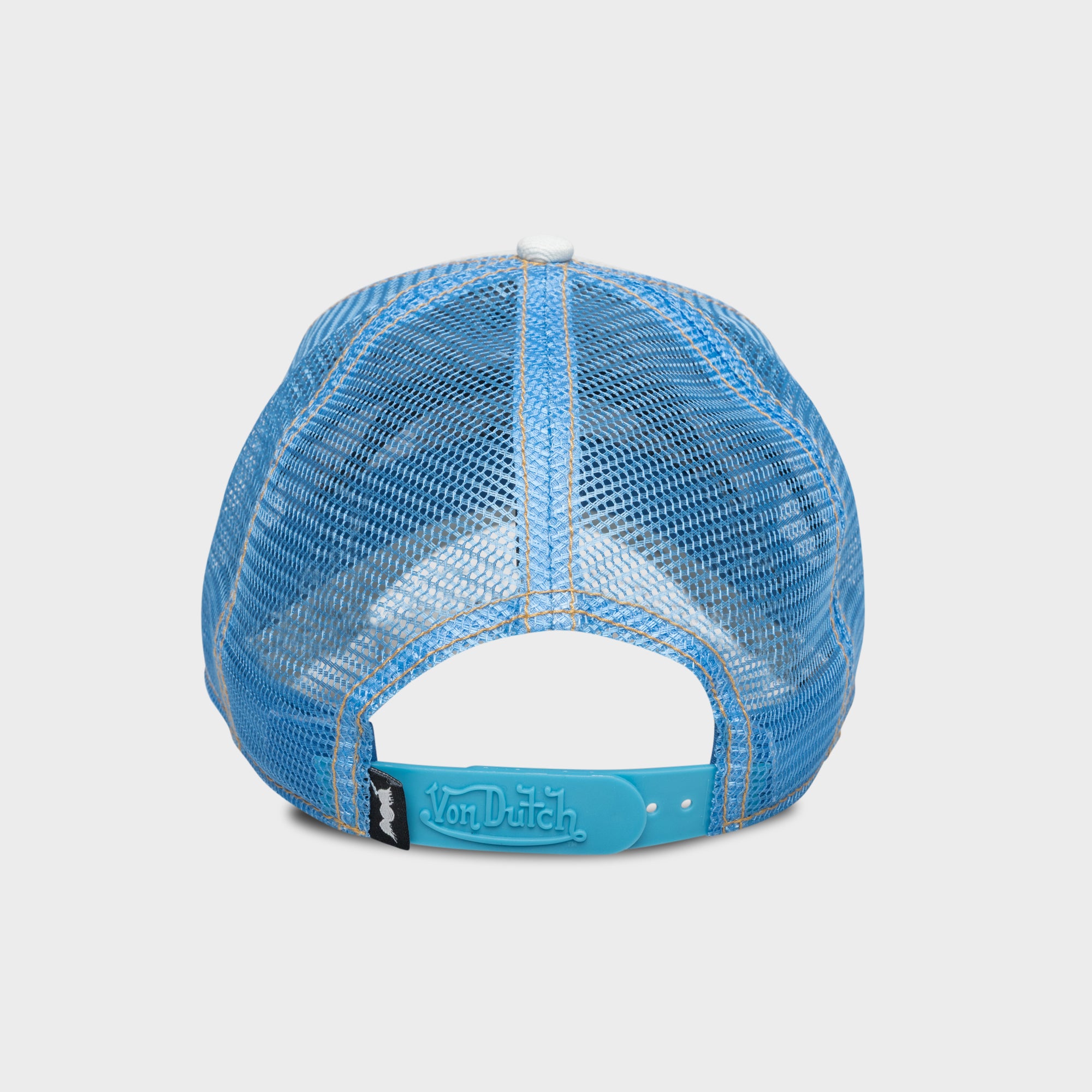TAGGED TRUCKER (HALF BLUE)