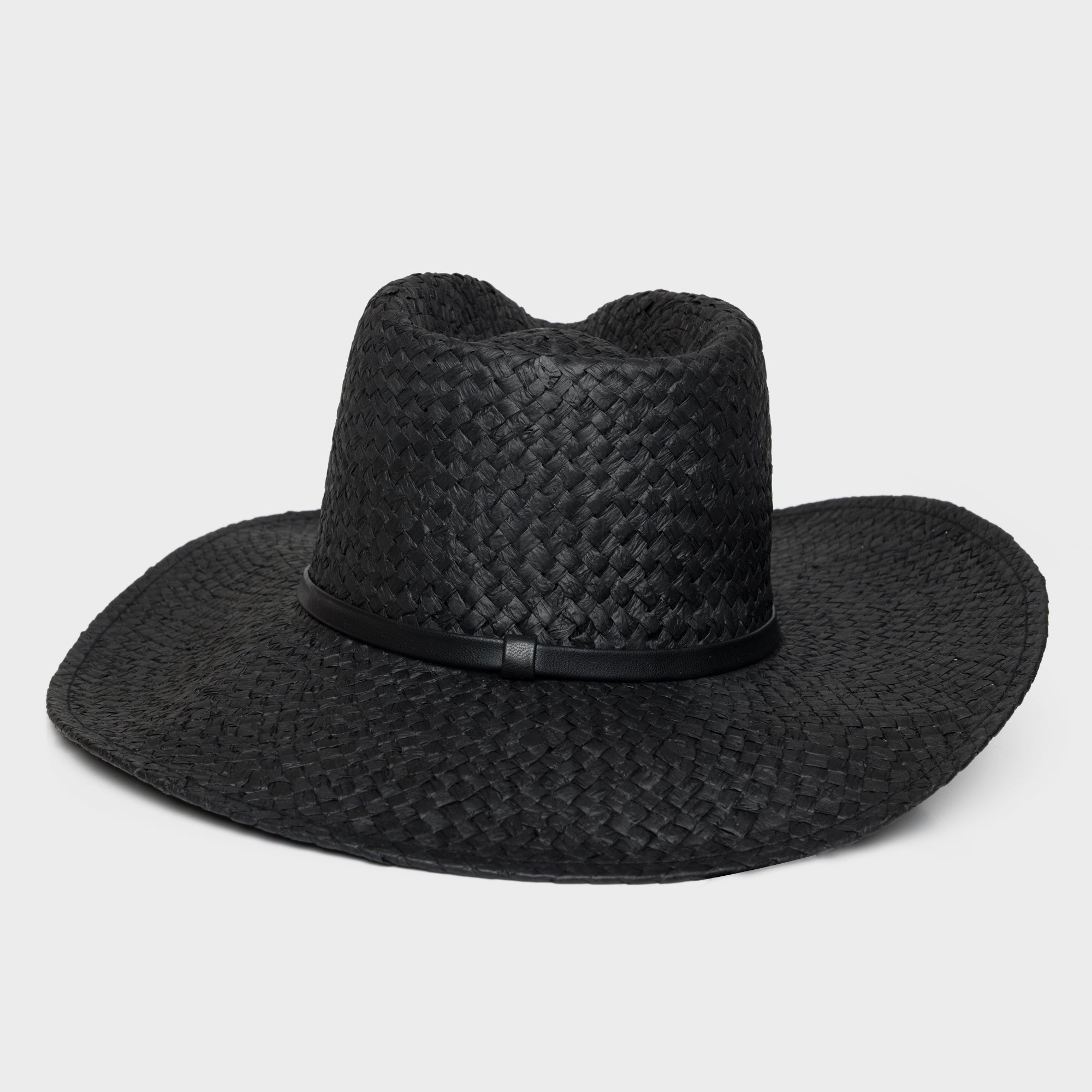 COWBOY HAT WITH PINK LOGO PATCH