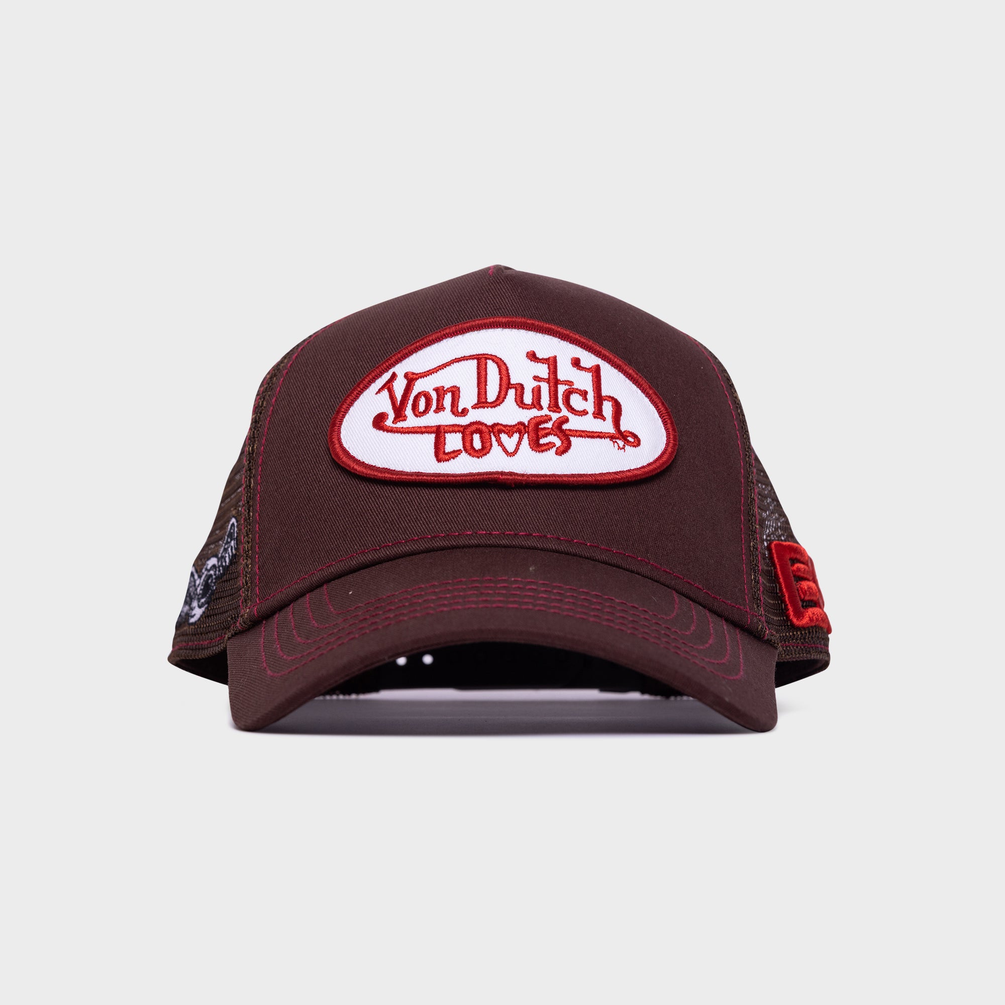 OFFICIAL VON DUTCH LOVES X BRUNCH TRUCKER (BROWN)