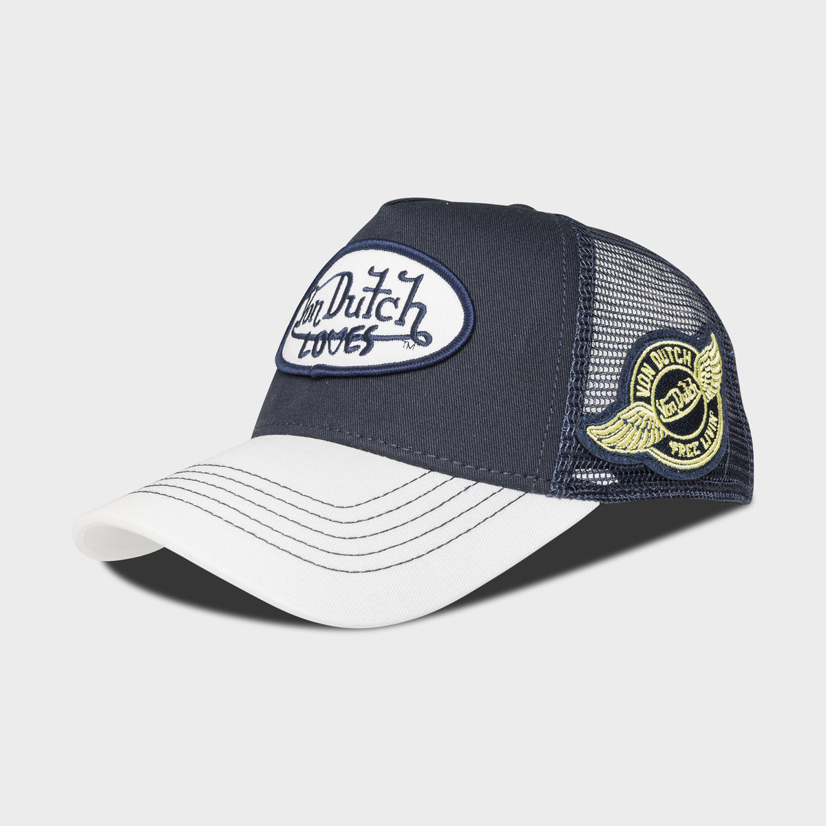 VON DUTCH LOVES NAVY WITH SIDE LOGO