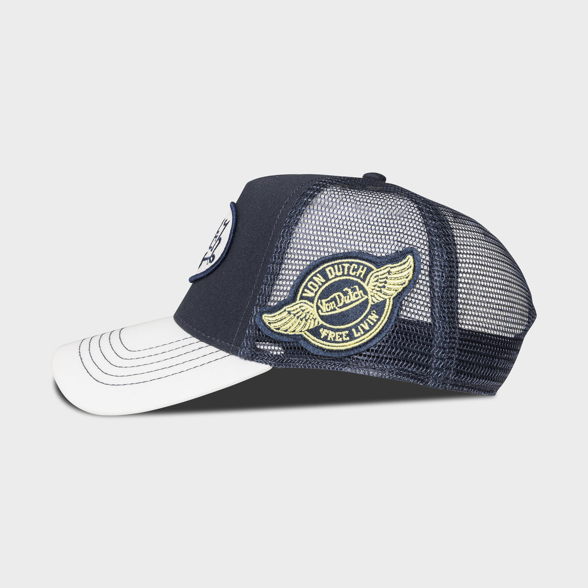 VON DUTCH LOVES NAVY WITH SIDE LOGO