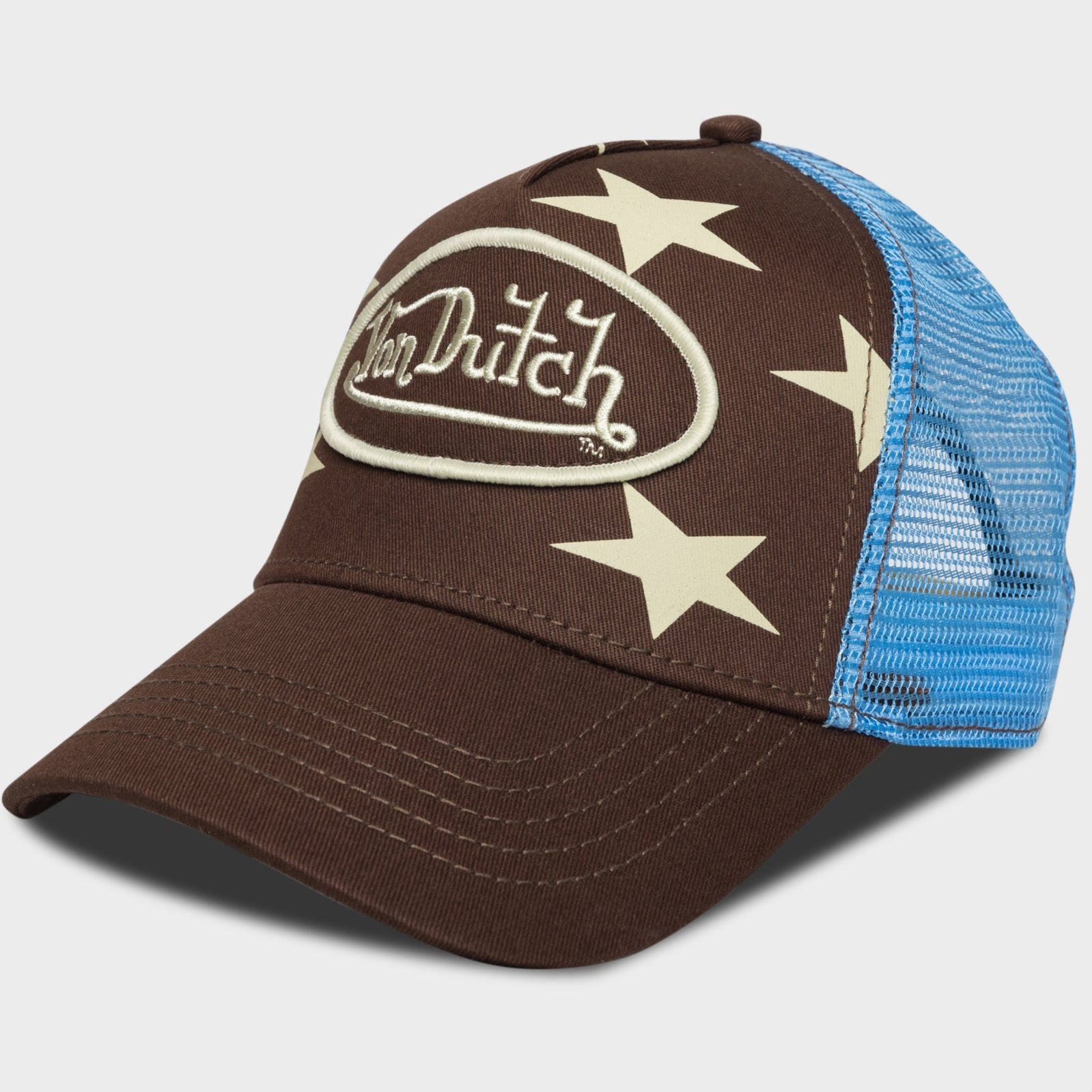 AMERICANA TRUCKER (BROWN AND BLUE)