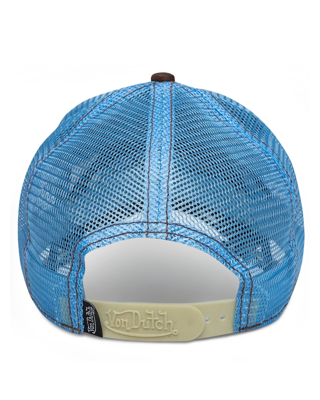 Von Dutch AMERICANA BLUE AND BROWN TRUCKER HAT