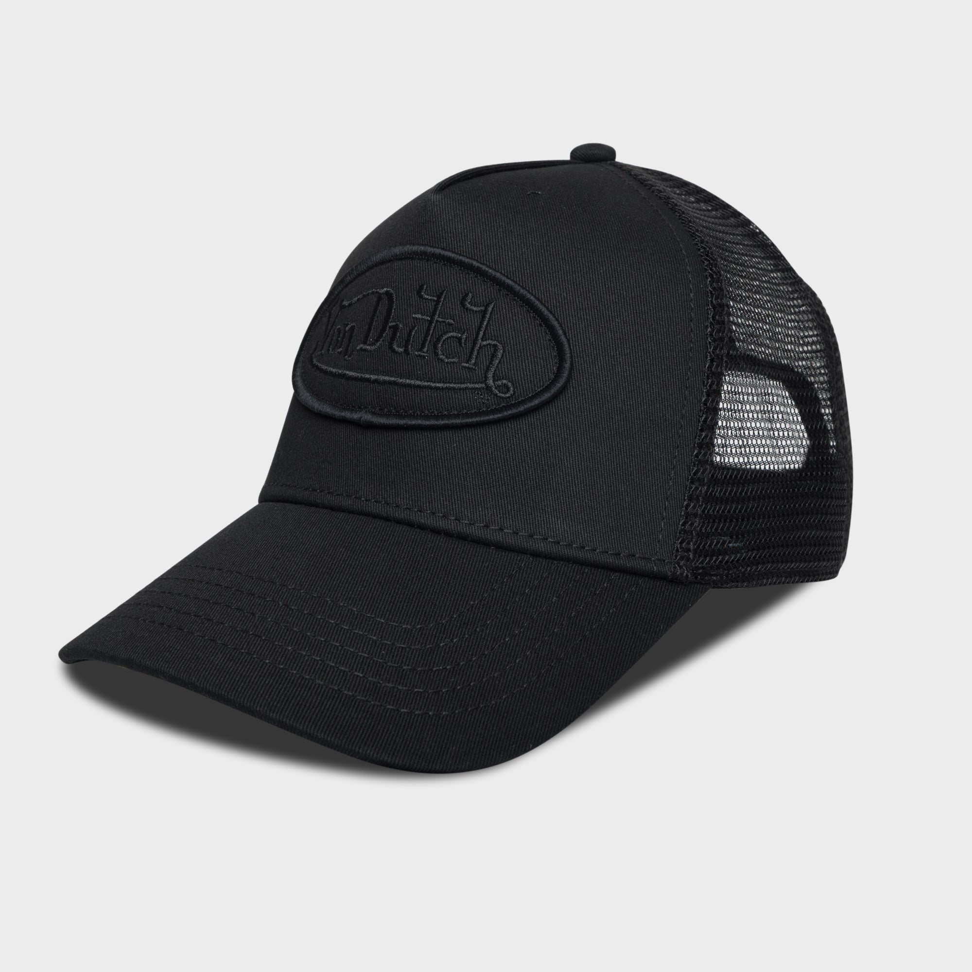 JET BLACK ON BLACK TRUCKER