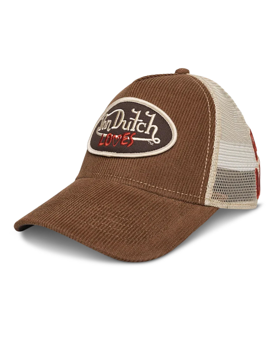 Von Dutch CORDUTCH BROWN ON BROWN Trucker Hat