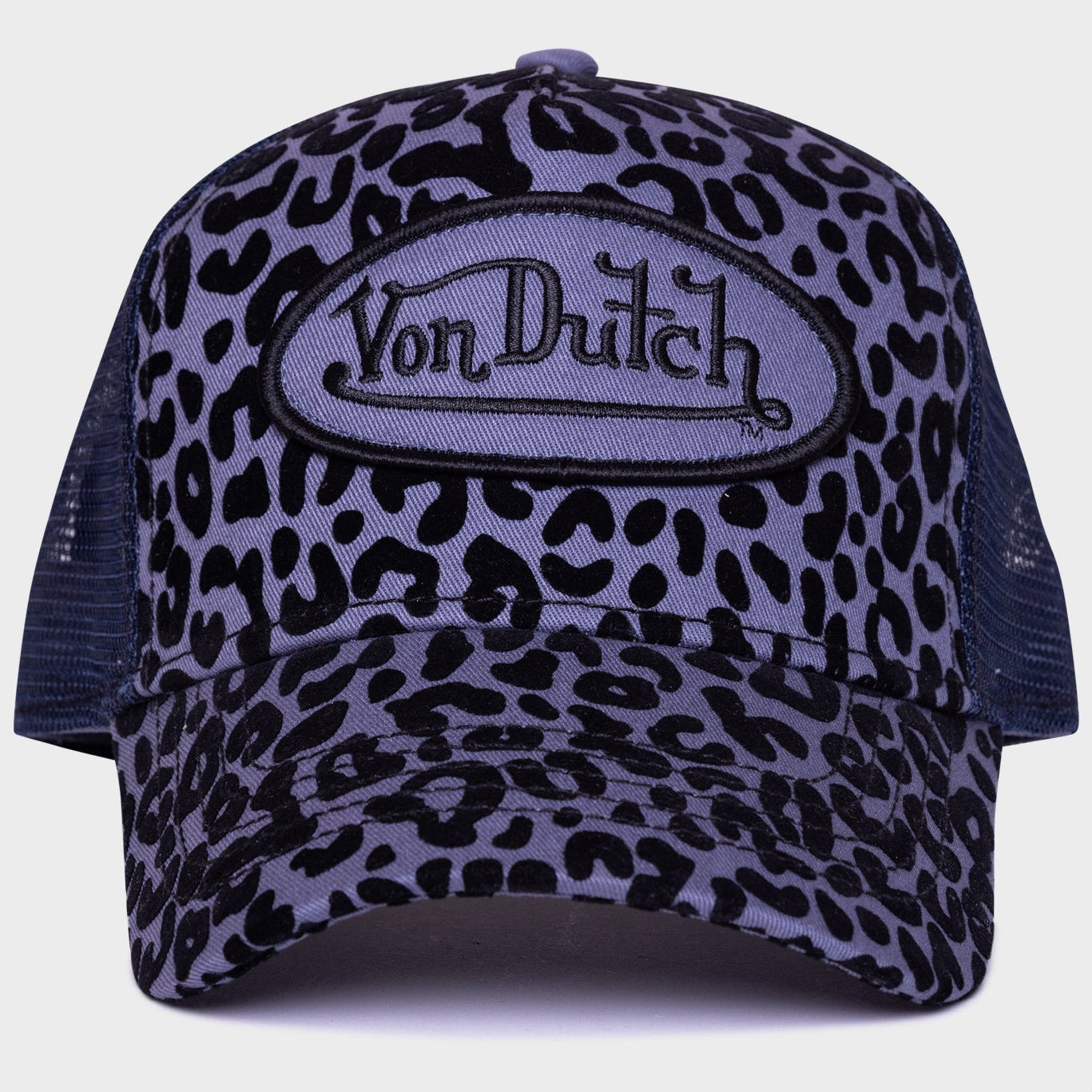 NAVY LEOPARD TRUCKER