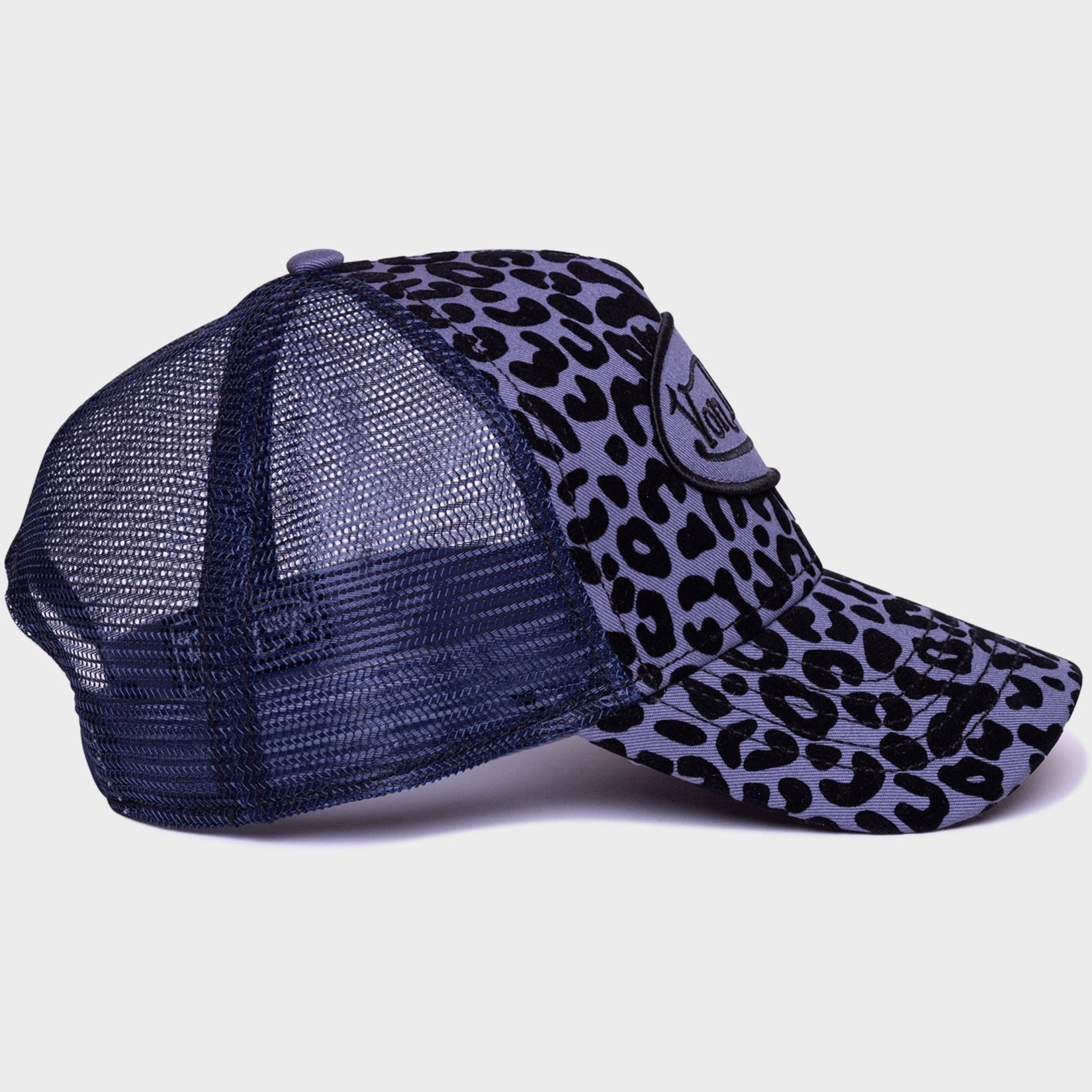 NAVY LEOPARD TRUCKER