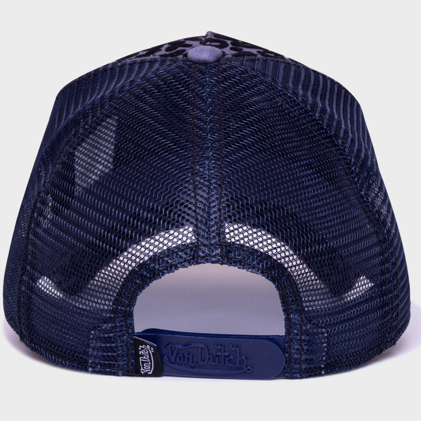 NAVY LEOPARD TRUCKER