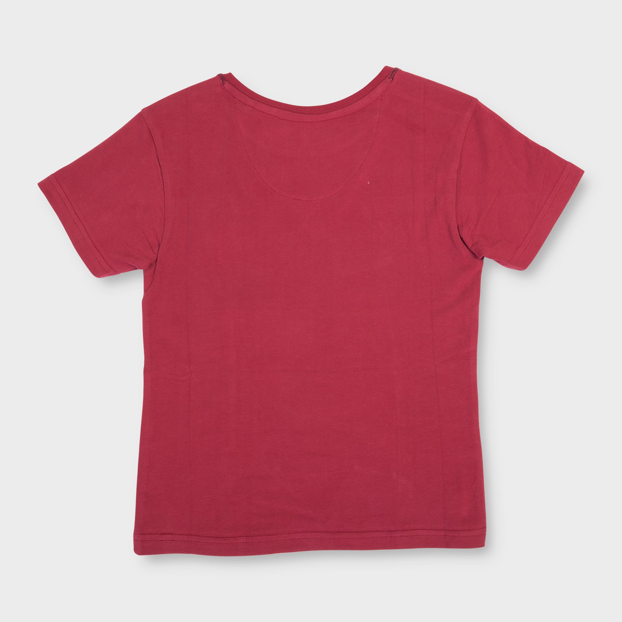 Von Dutch CLASSIC TEE IN CLARET RED Color