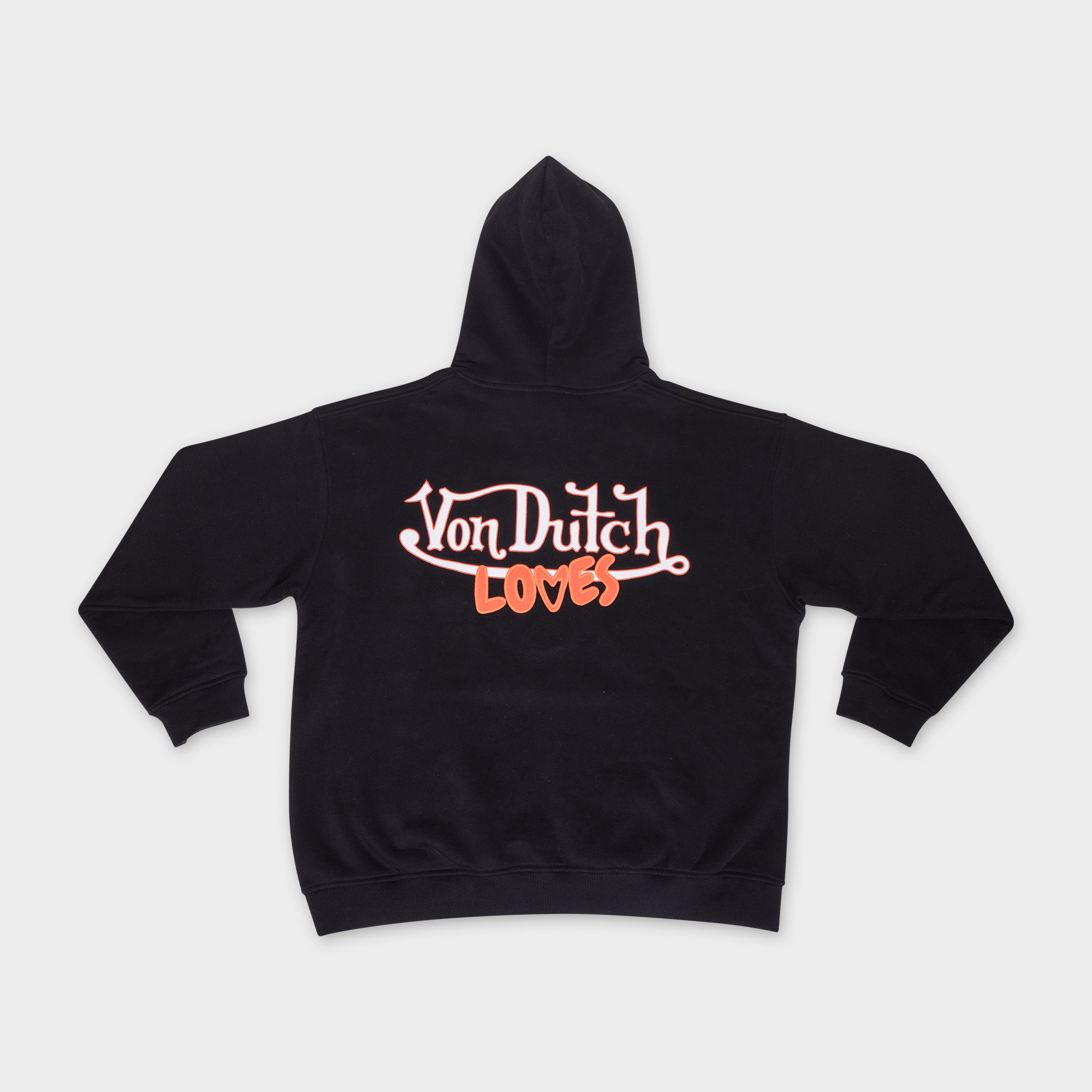 3 LOVES OVERSIZE HOODIE (BLACK)