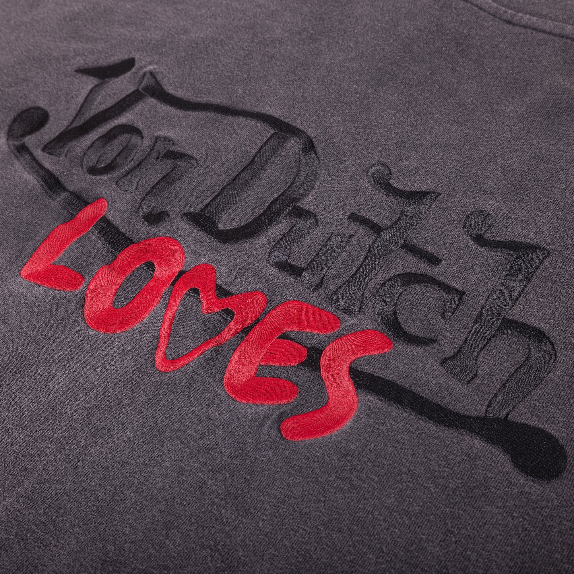 BLACK VINTAGE WASH HOODIE (OVERSIZE)