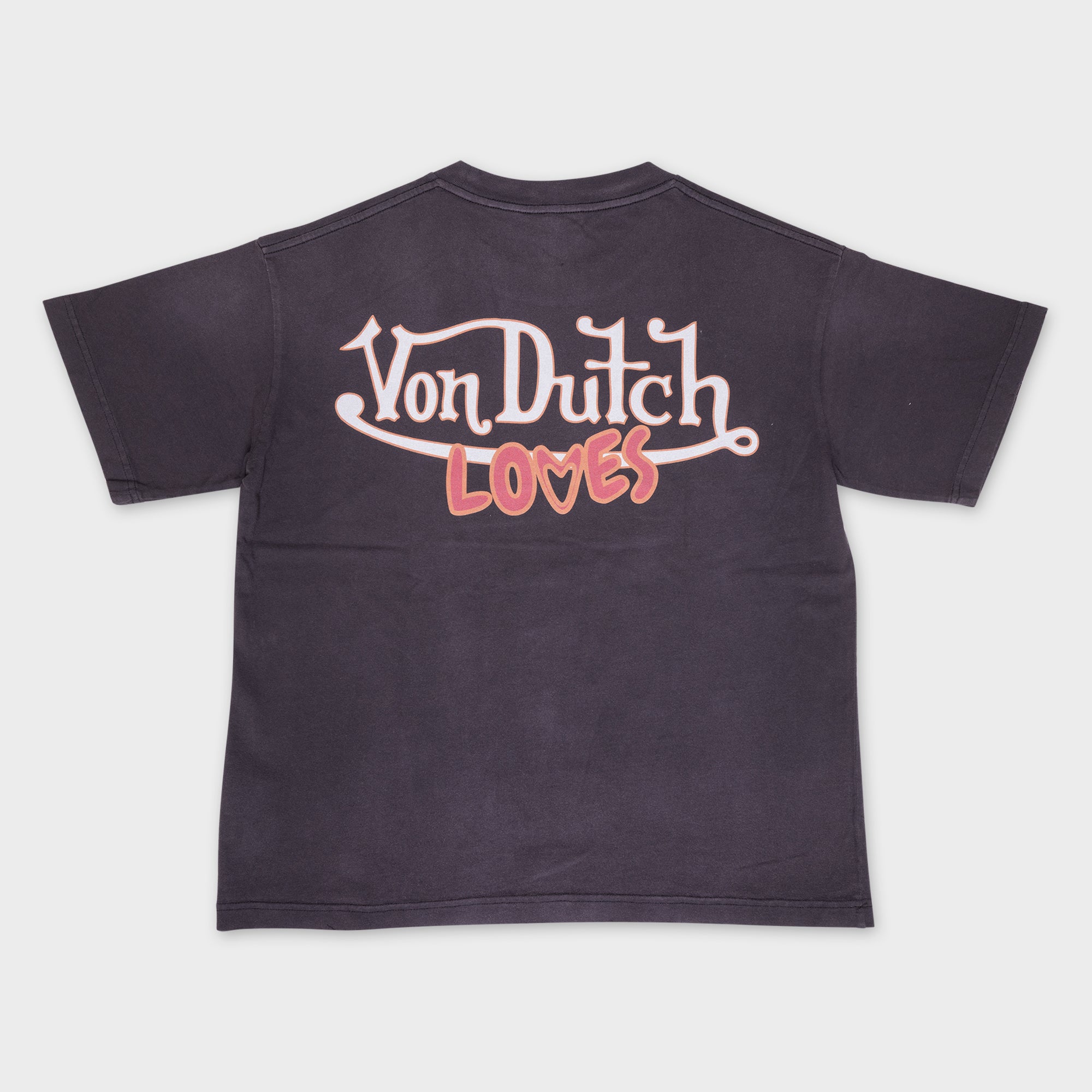 THREE LOVES TEE COTTON BLACK