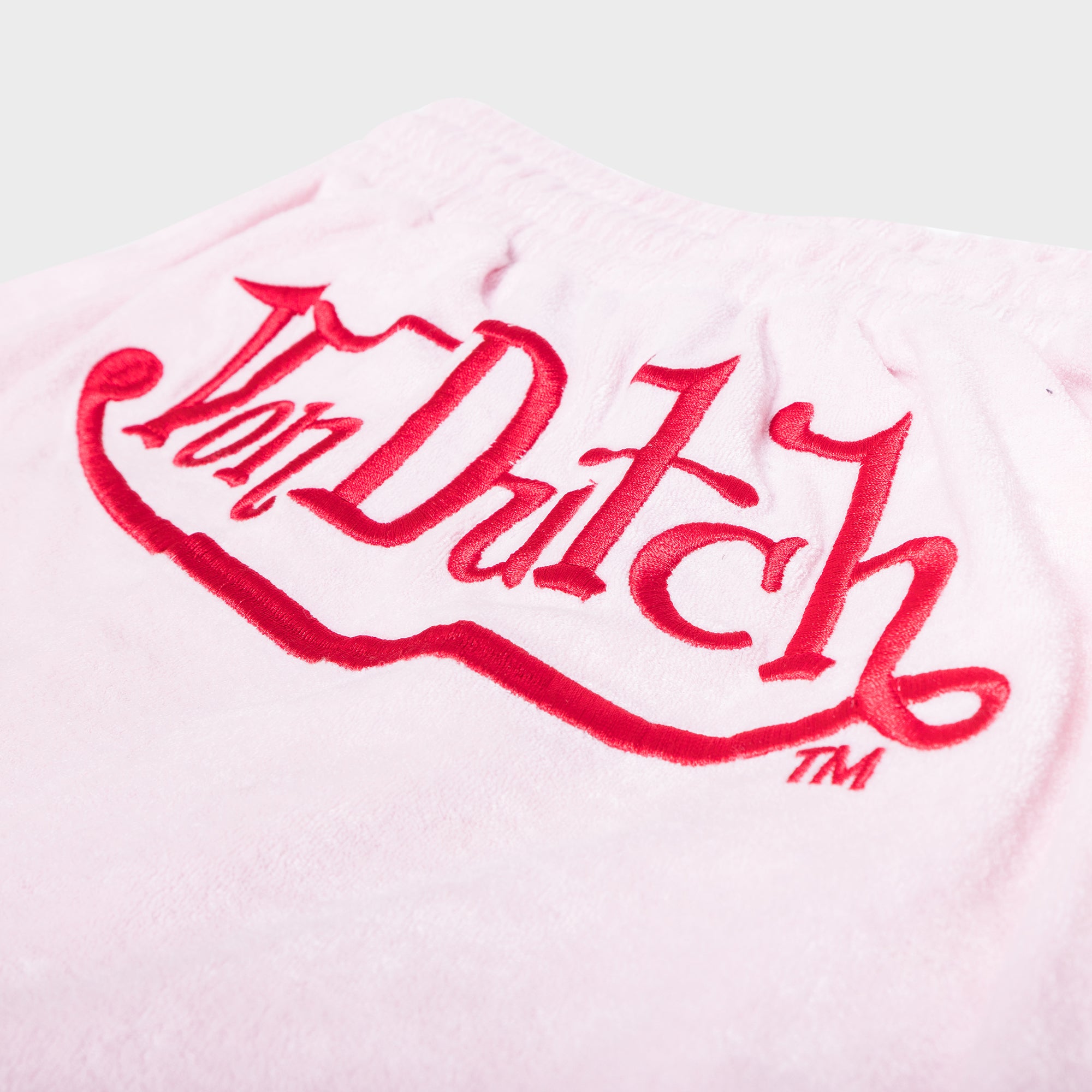 CALIFORNIA VELOUR JOGGING BOTTOMS (PINK)