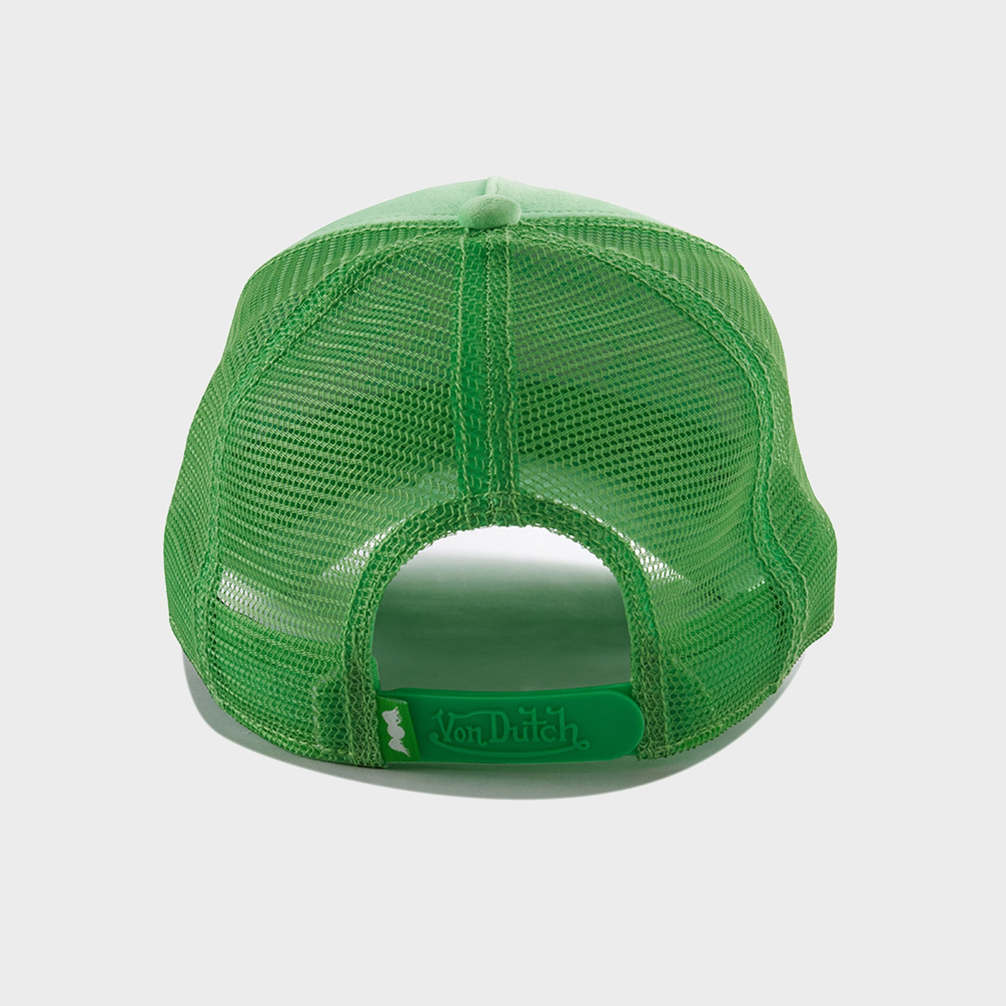 BRIGHT GREEN VELVET TRUCKER