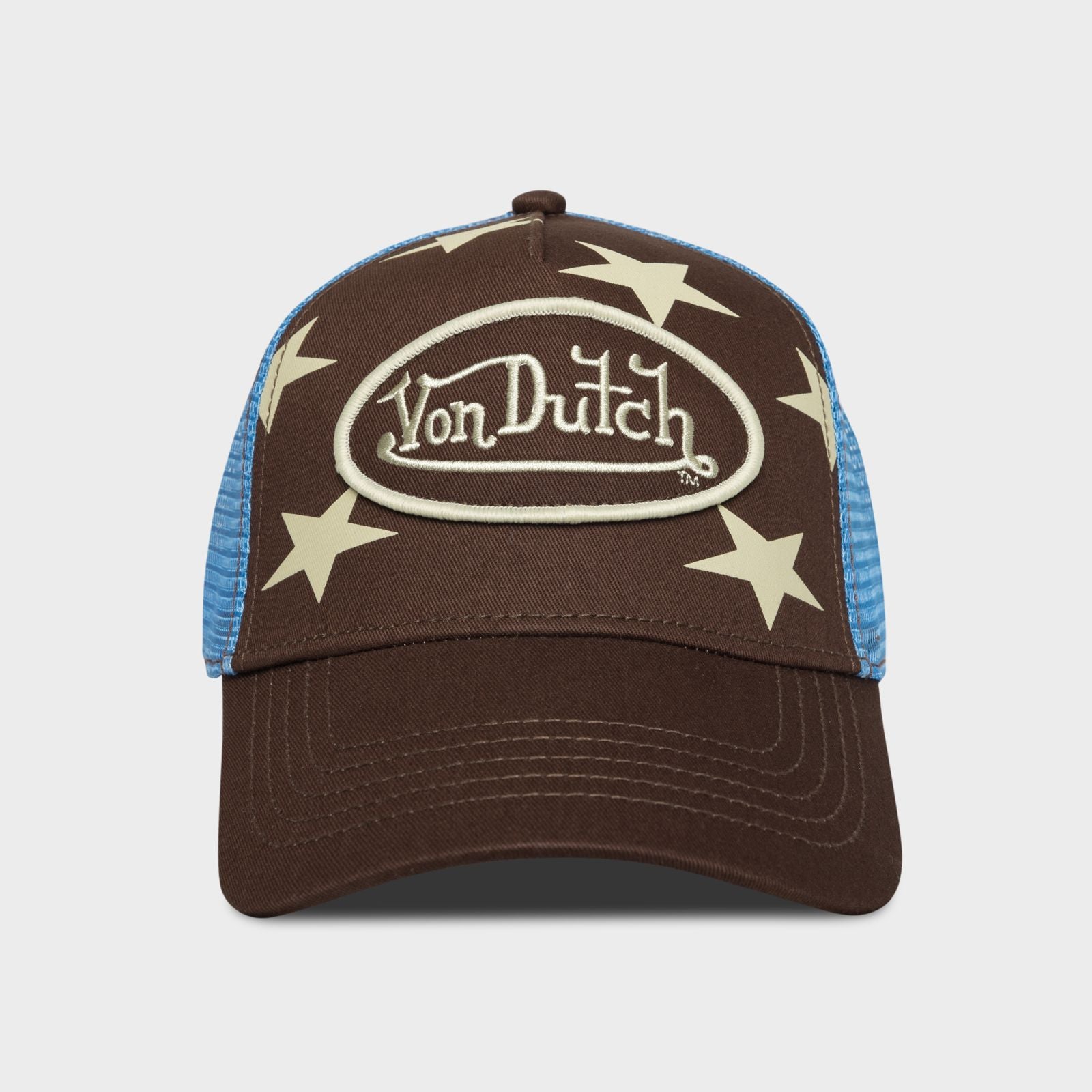 AMERICANA TRUCKER (BROWN AND BLUE)
