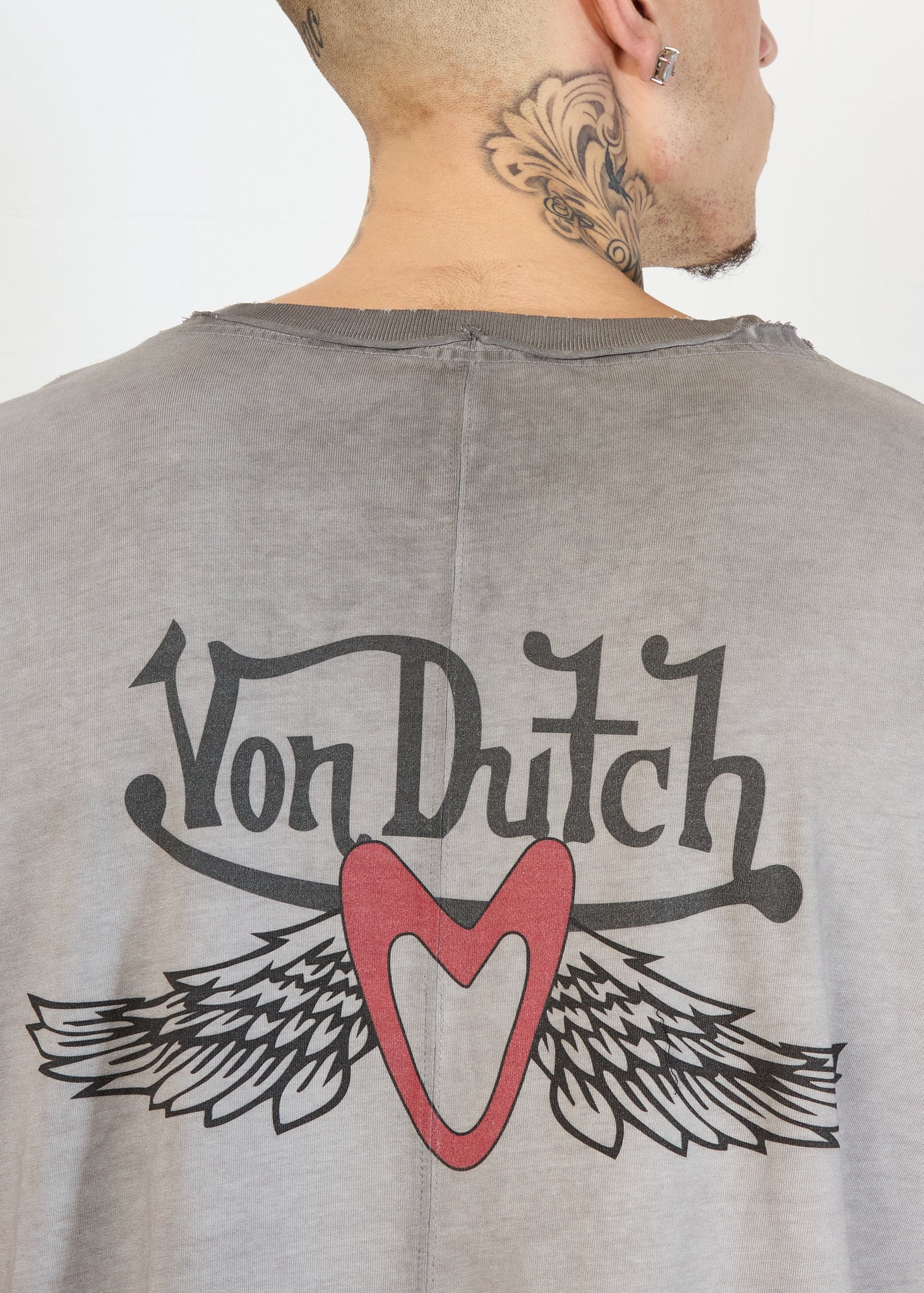 WINGS T (GREY STONE- OVERSIZE)