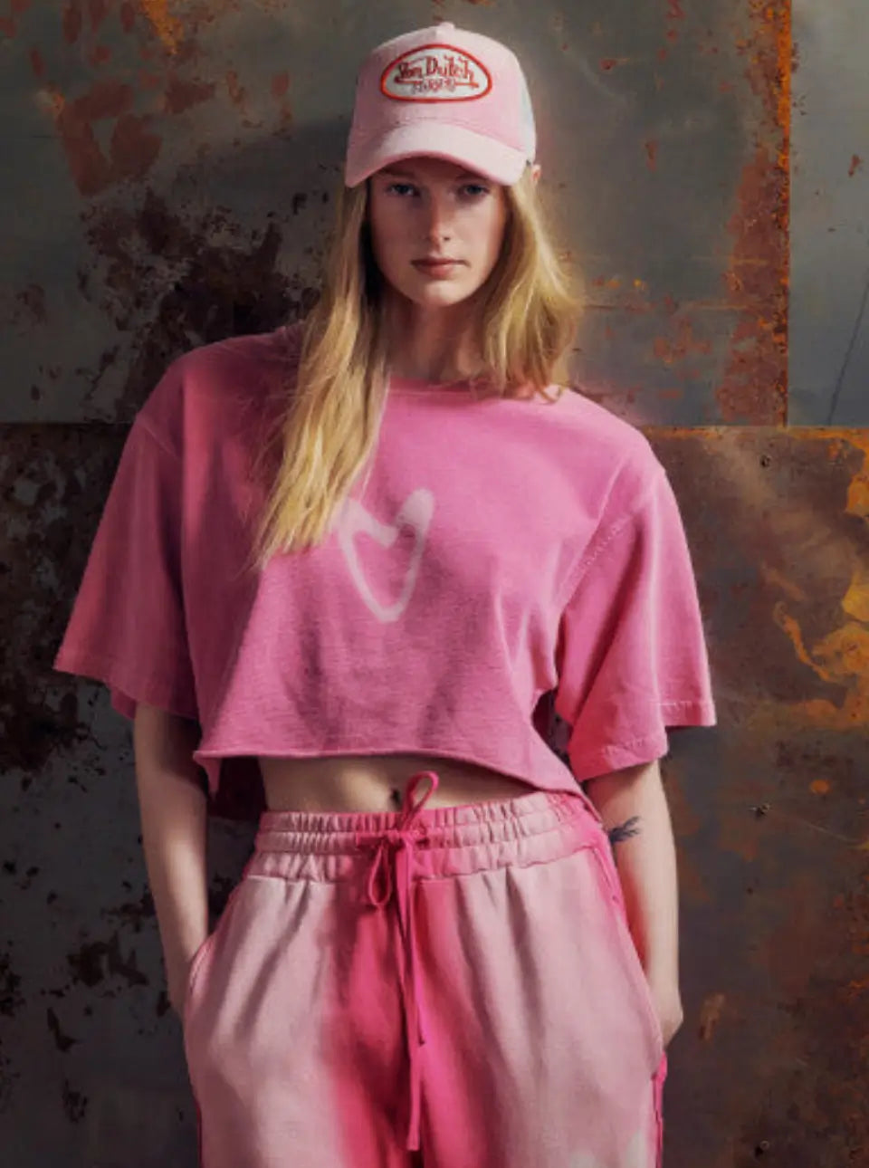 CROPPED "BABY" T (PINK)