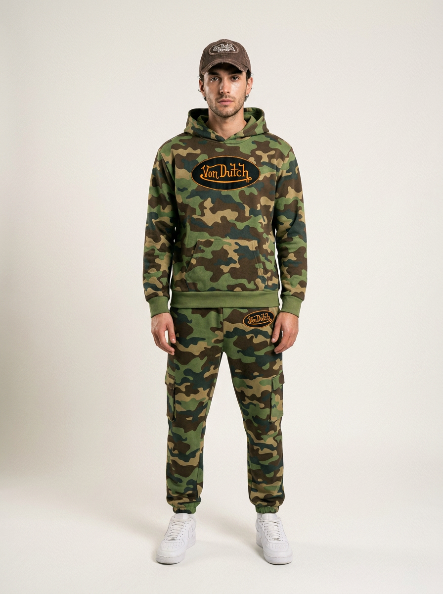 CAMO PATCH JOGGERS (UNISEX)