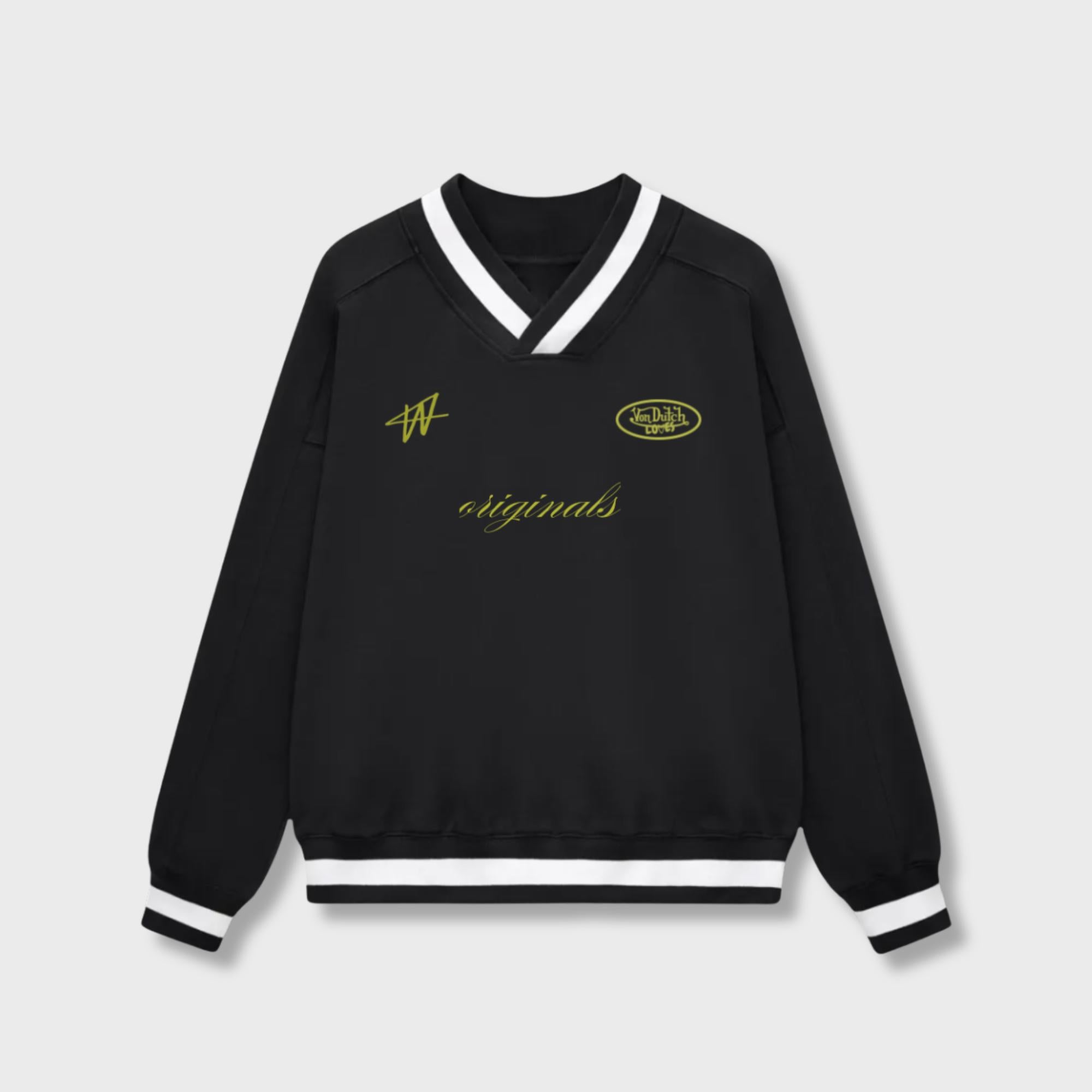 PRE-ORDER W VARSITY PULLOVER (BLACK)