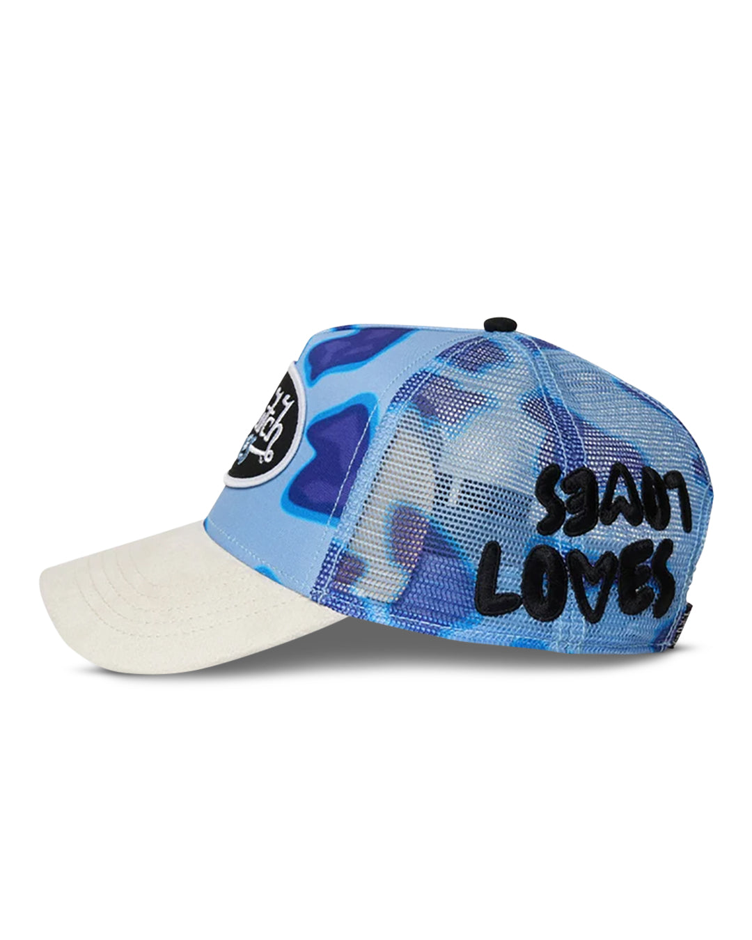 Von Dutch LIMITED EDITION OFFICIAL SONAR 2025 BLUE TRUCKER HAT