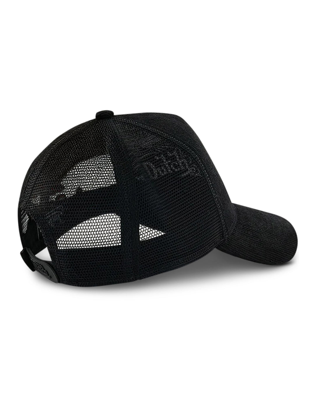 Von Dutch Loves BLACK LARGE HEART TRUCKER HAT