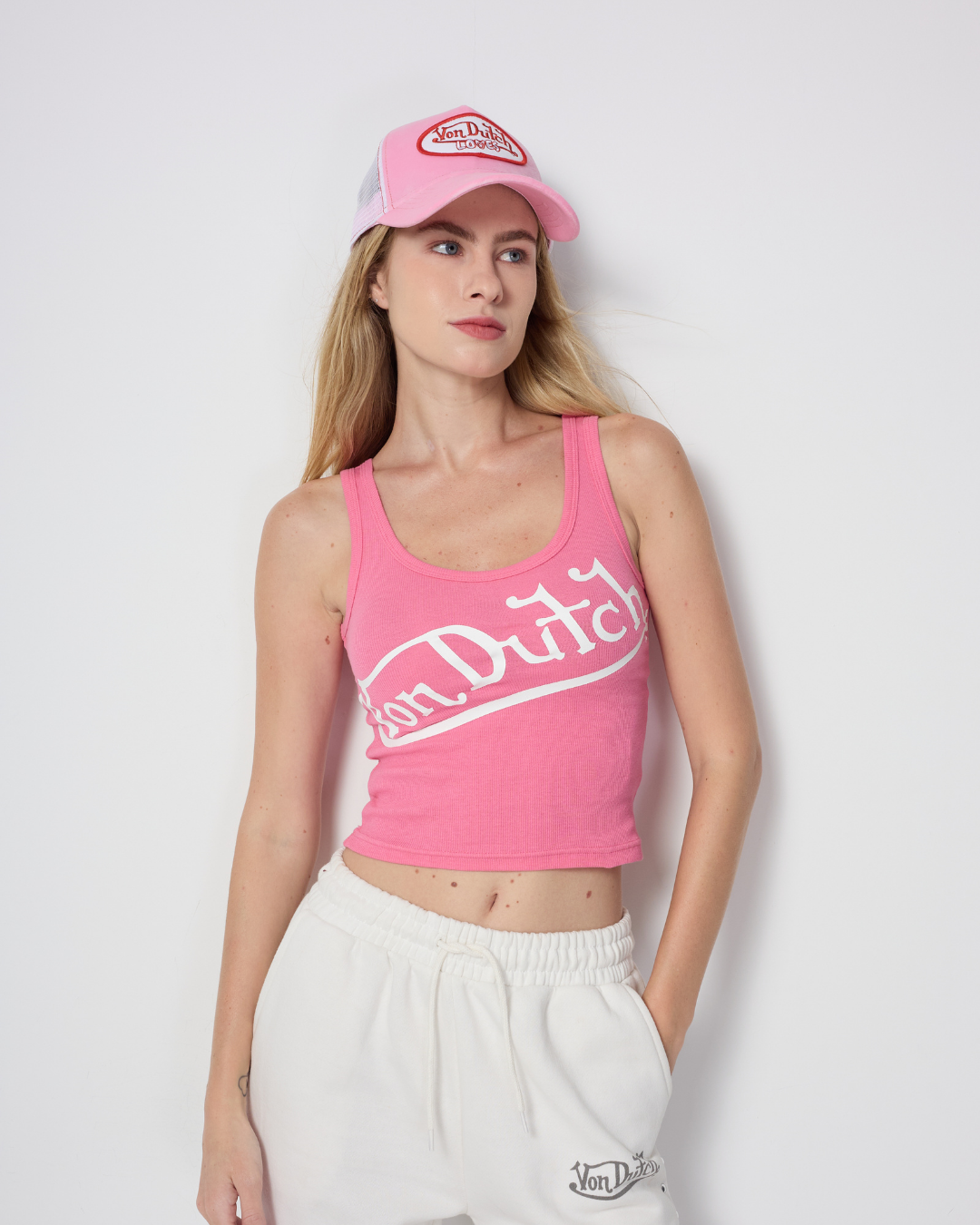 HOT PINK VEST TOP